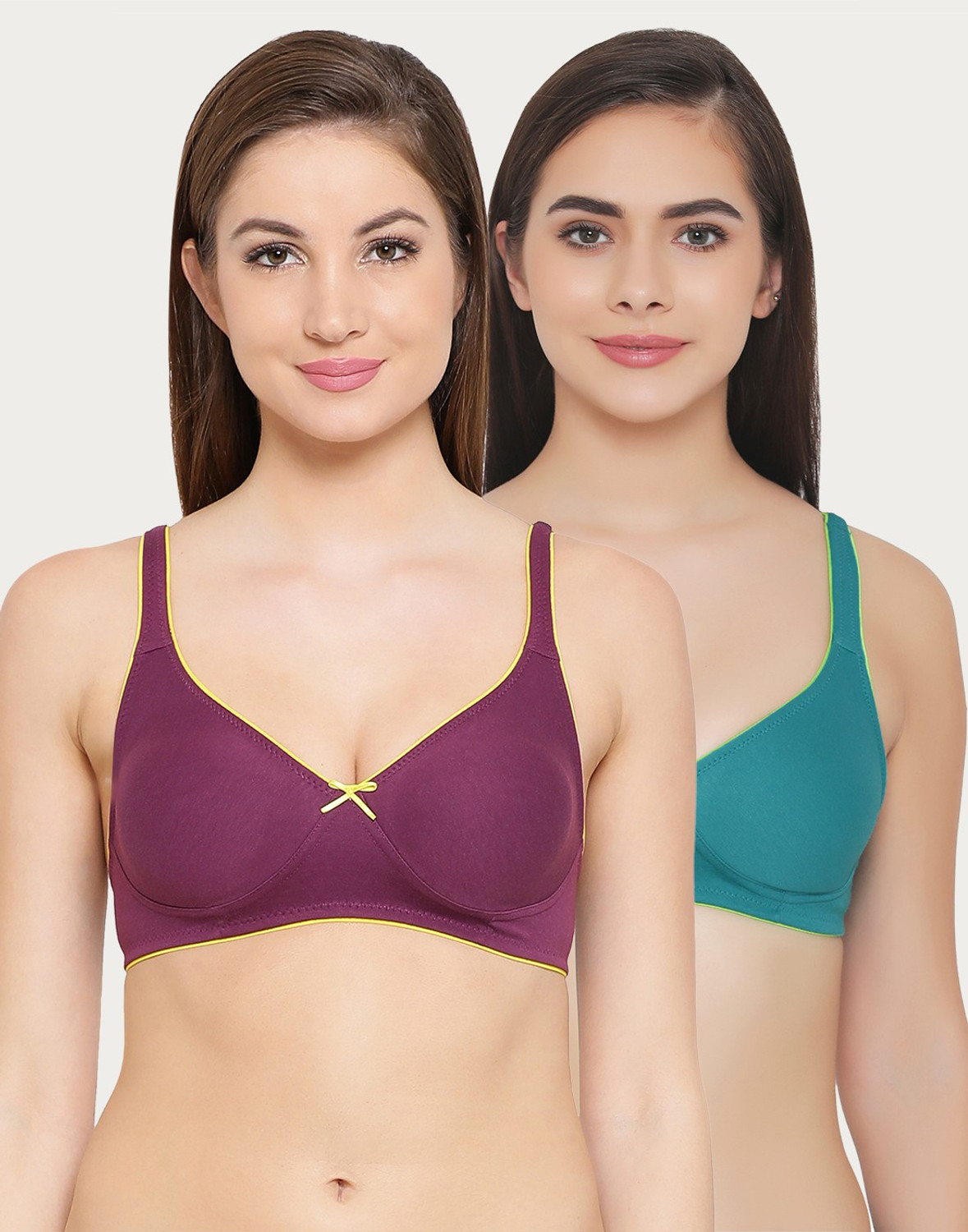 Image of Clovia Women T-Shirt Lightly Padded Bra