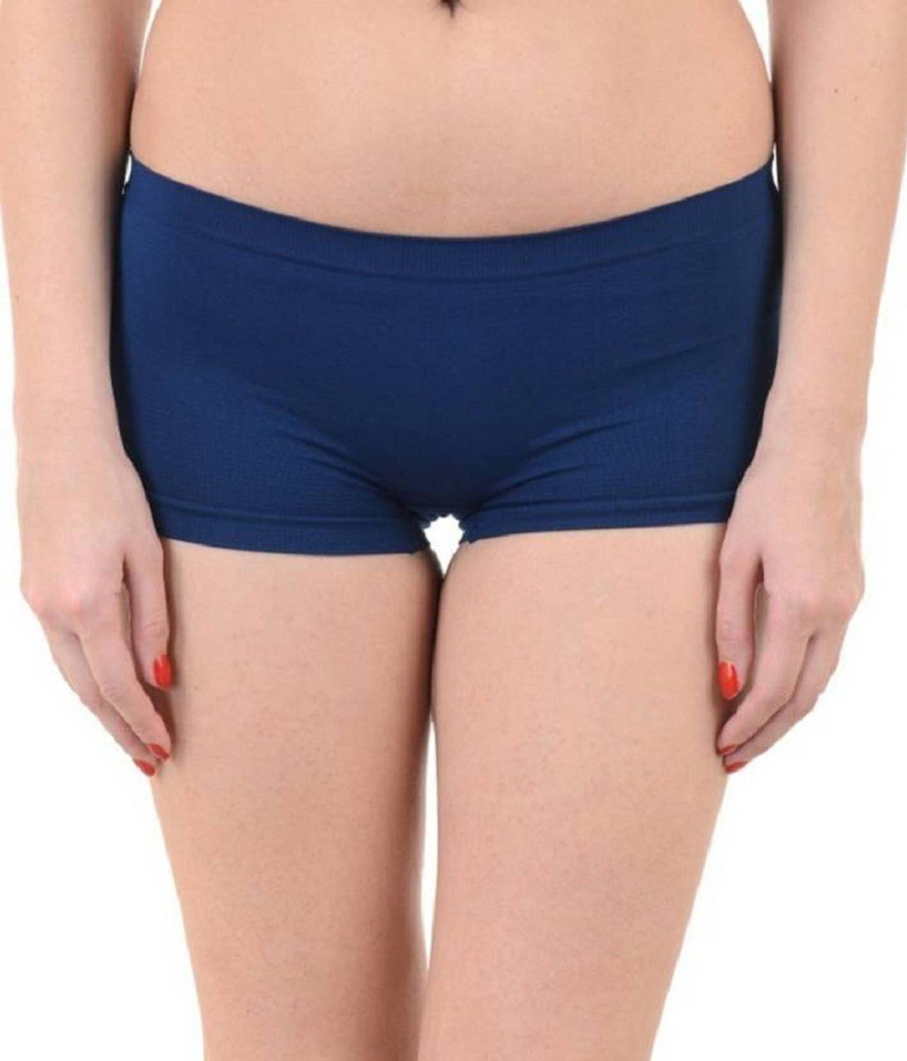 Glamoras Women Boy Short Blue Panty