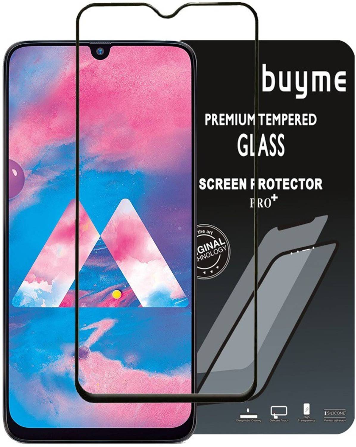 BuyMe Screen Guard for Samsung Galaxy A30, Samsung Galaxy A30s, Samsung Galaxy A50, Samsung Galaxy A50s, Samsung Galaxy M30, Samsung Galaxy M30s, Samsung Galaxy A20