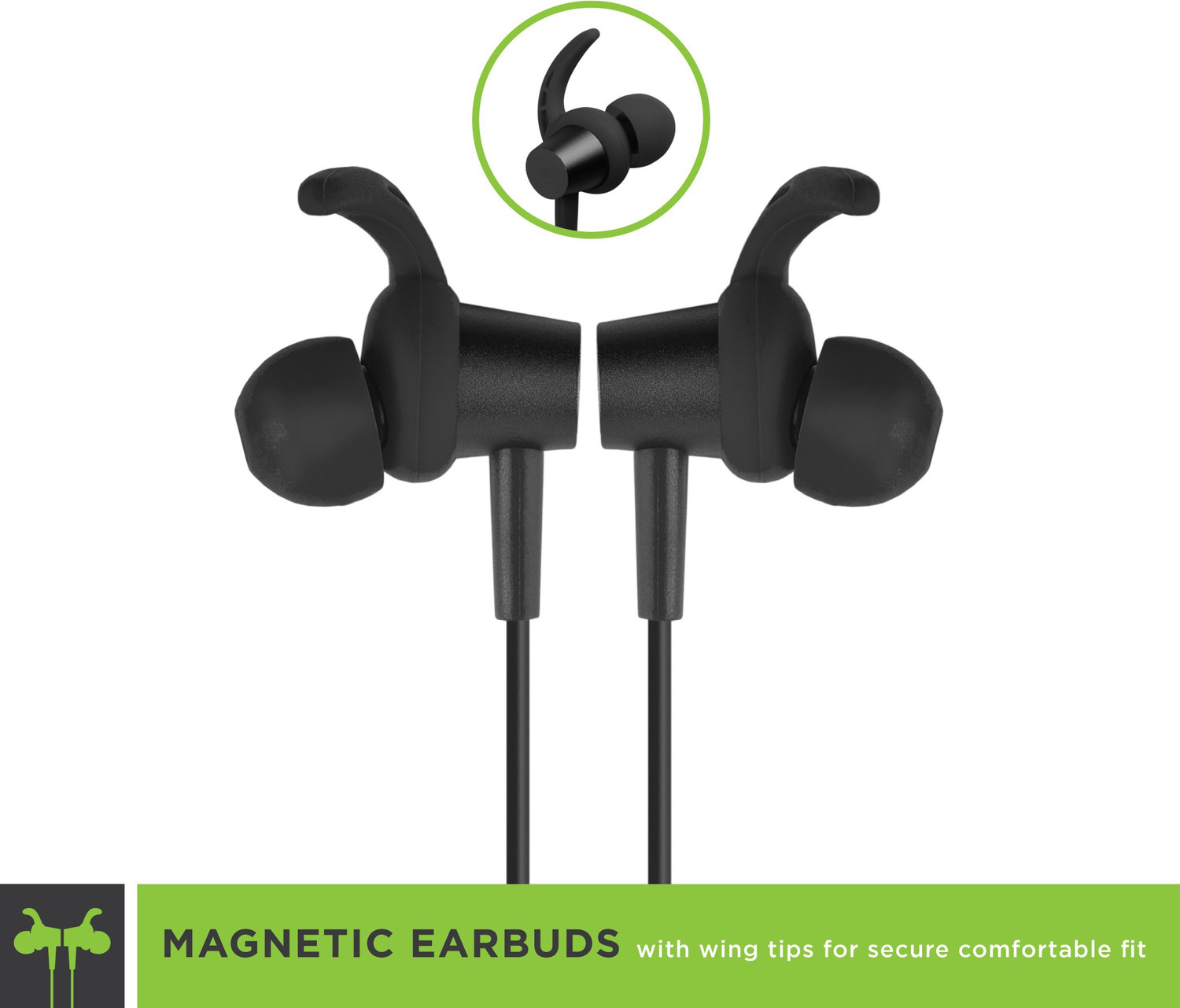 Image of SoundLOGIC PLAY Voice Assistant Sport Earbuds Bluetooth