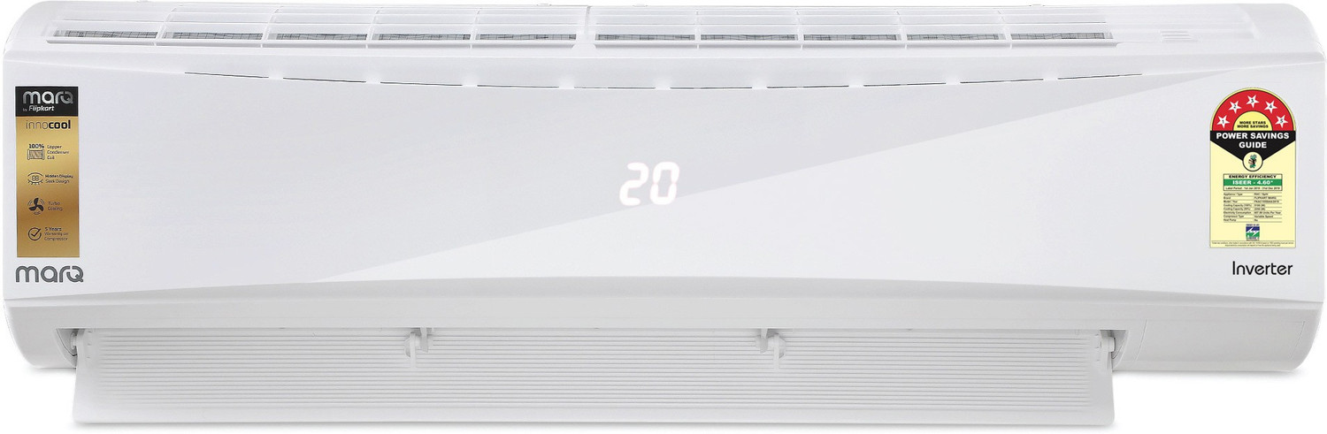 Image of MarQ by Flipkart 2019 Model 1.5 Ton 5 Star Split Inverter AC