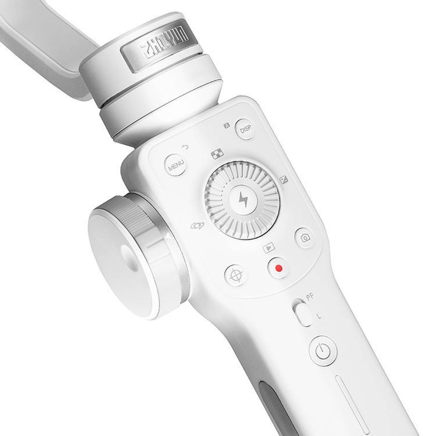 Zhiyun Smooth-4 (White) 3 Axis Gimbal for Mobile, Camera Price in