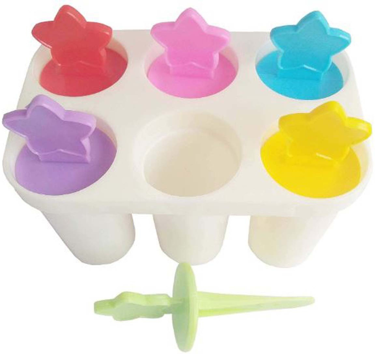 Image of magenta 60 ml Manual Ice Cream Maker