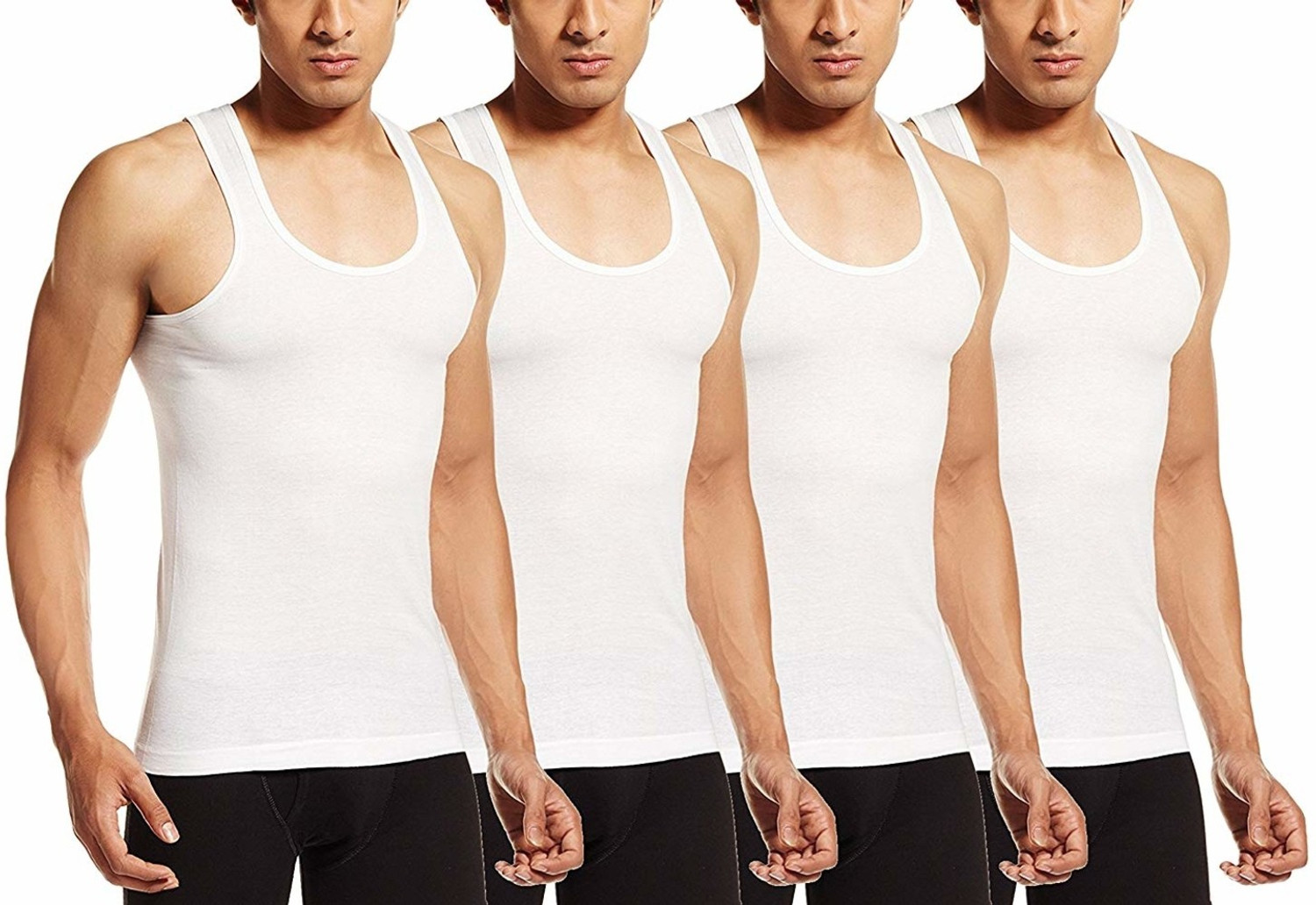 Image of RUPA Pack of 4 Men Vest