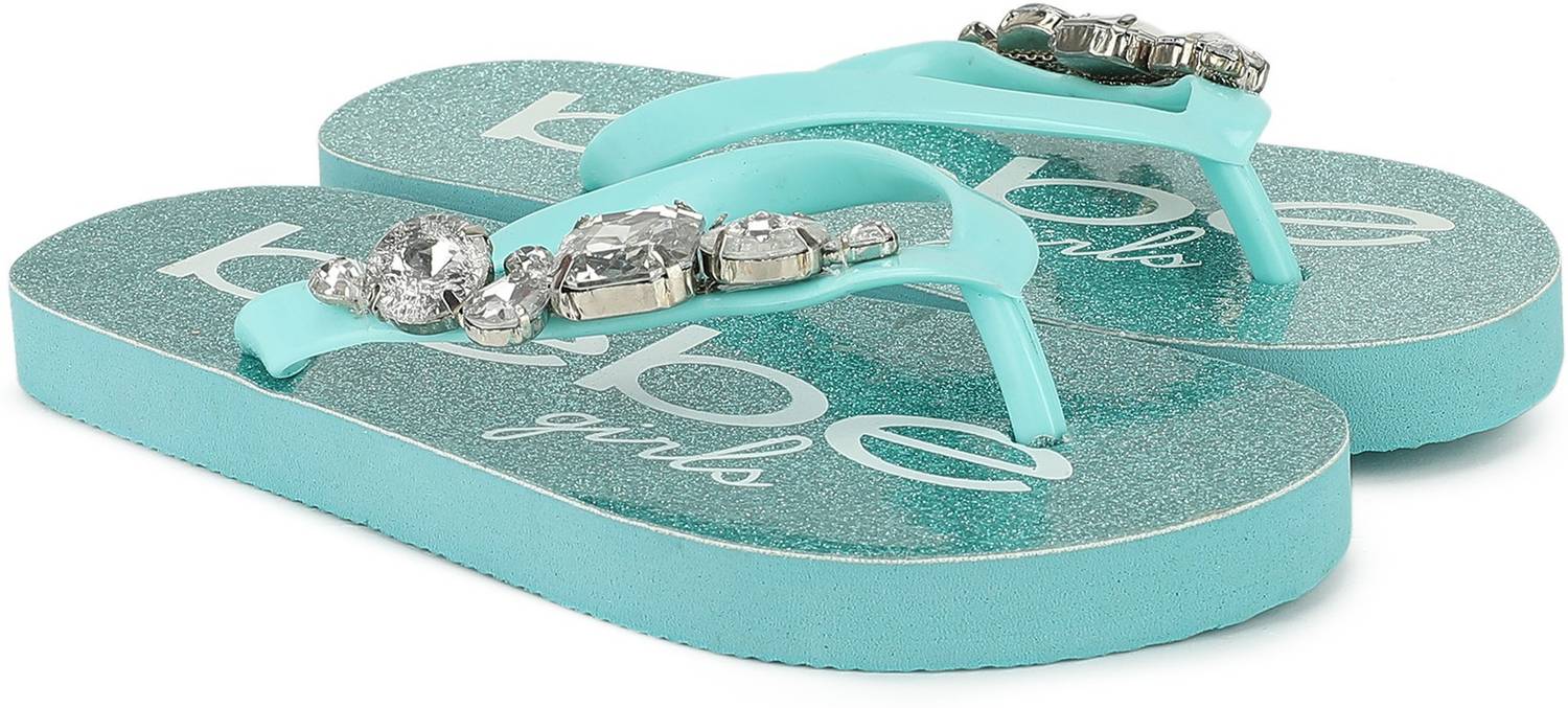 BeBe Girls Slip On Slipper Flip Flop