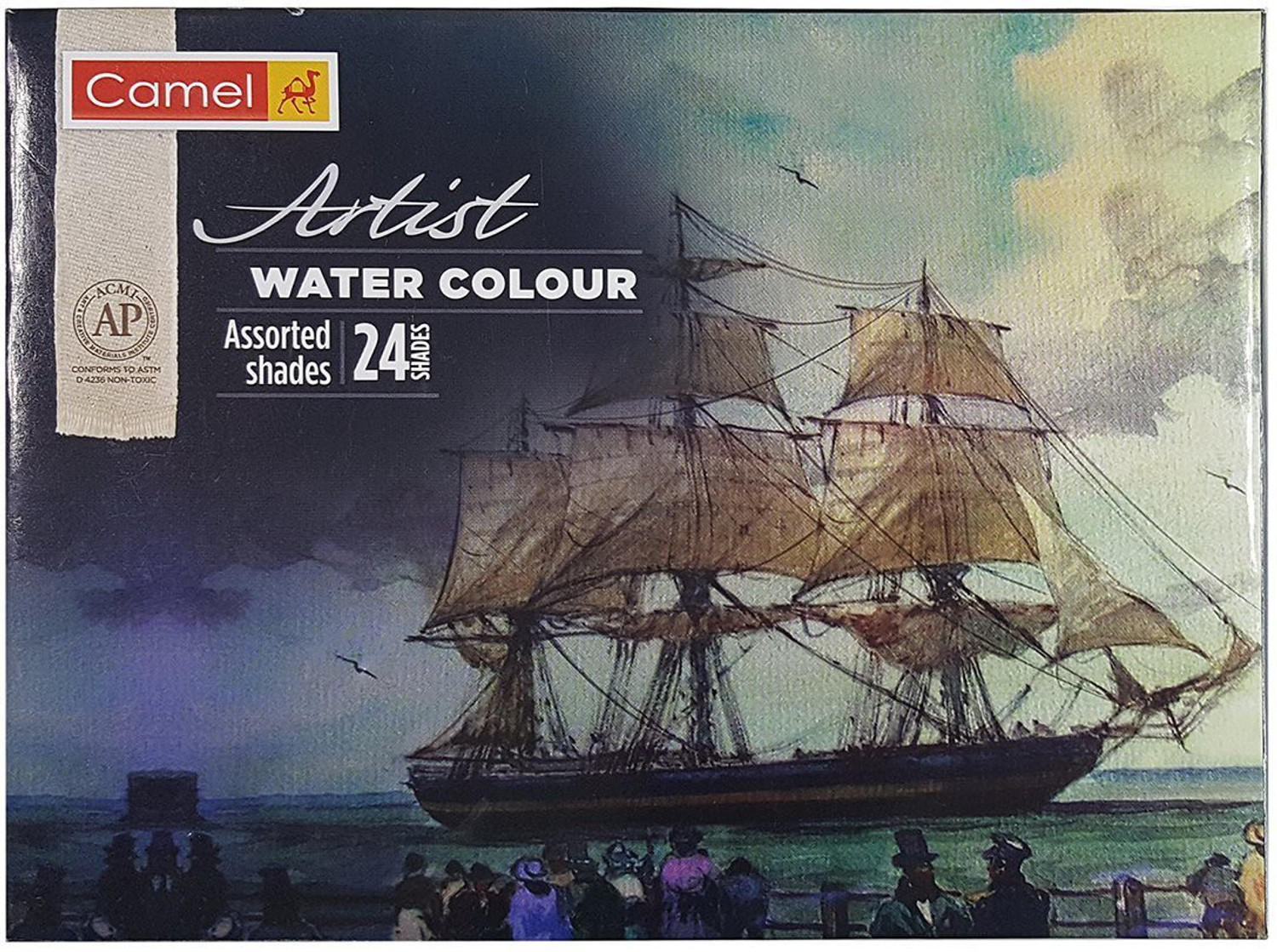 Image of Camlin Kokuyo Artist 5ml Water Color Tube - 24 Shades (Multicolor)