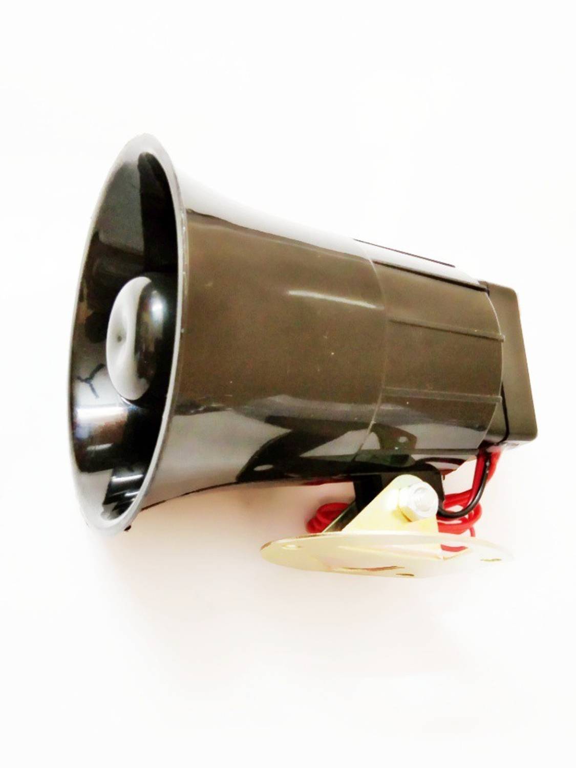 MME INDUSTRIAL SIREN POLICE TONE SOUND RANGE 200 METER (BLACK) FOR SCHOOLS, INDUSTRIES & HOSPITALS ETC. Wired Door Chime