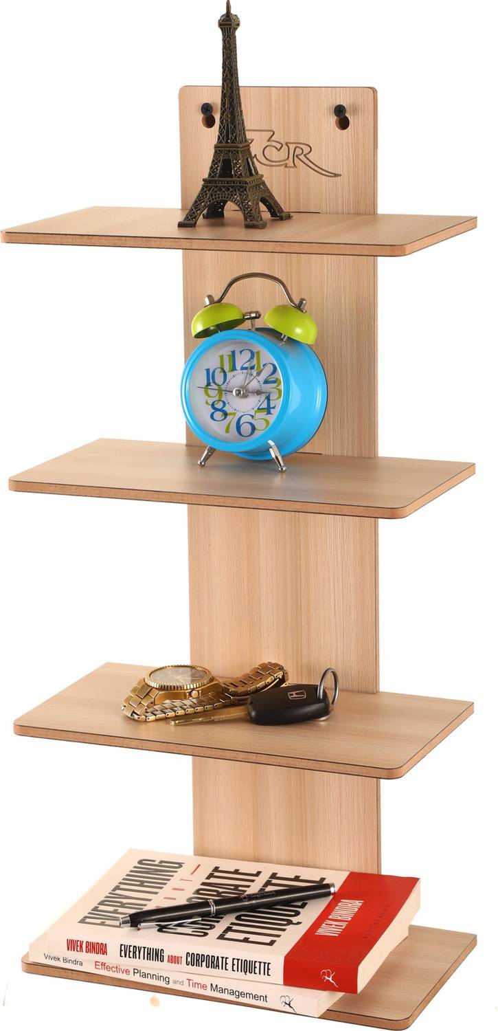 7CR Straight 4x4 wall shelf Wooden Wall Shelf