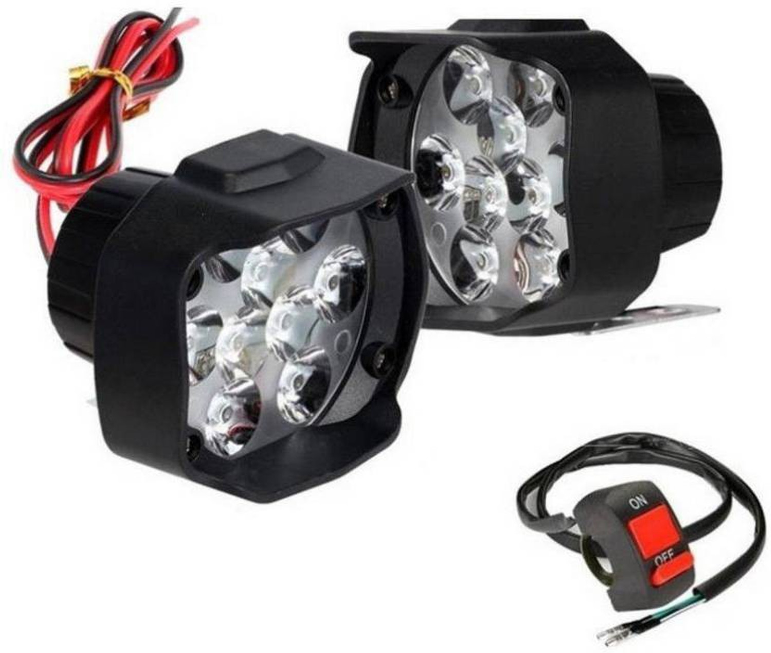 Image of RK BEAUTY LED Fog Light for Hero Splendor Plus