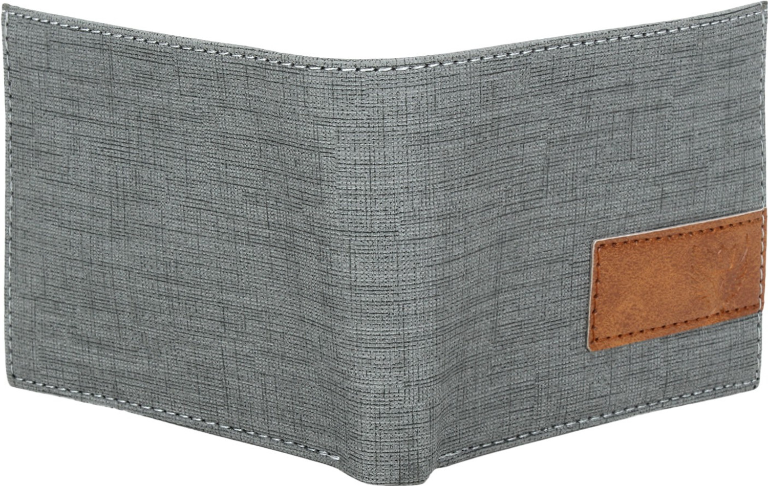 Image of LORENZ Men Casual Grey Artificial Leather Wallet