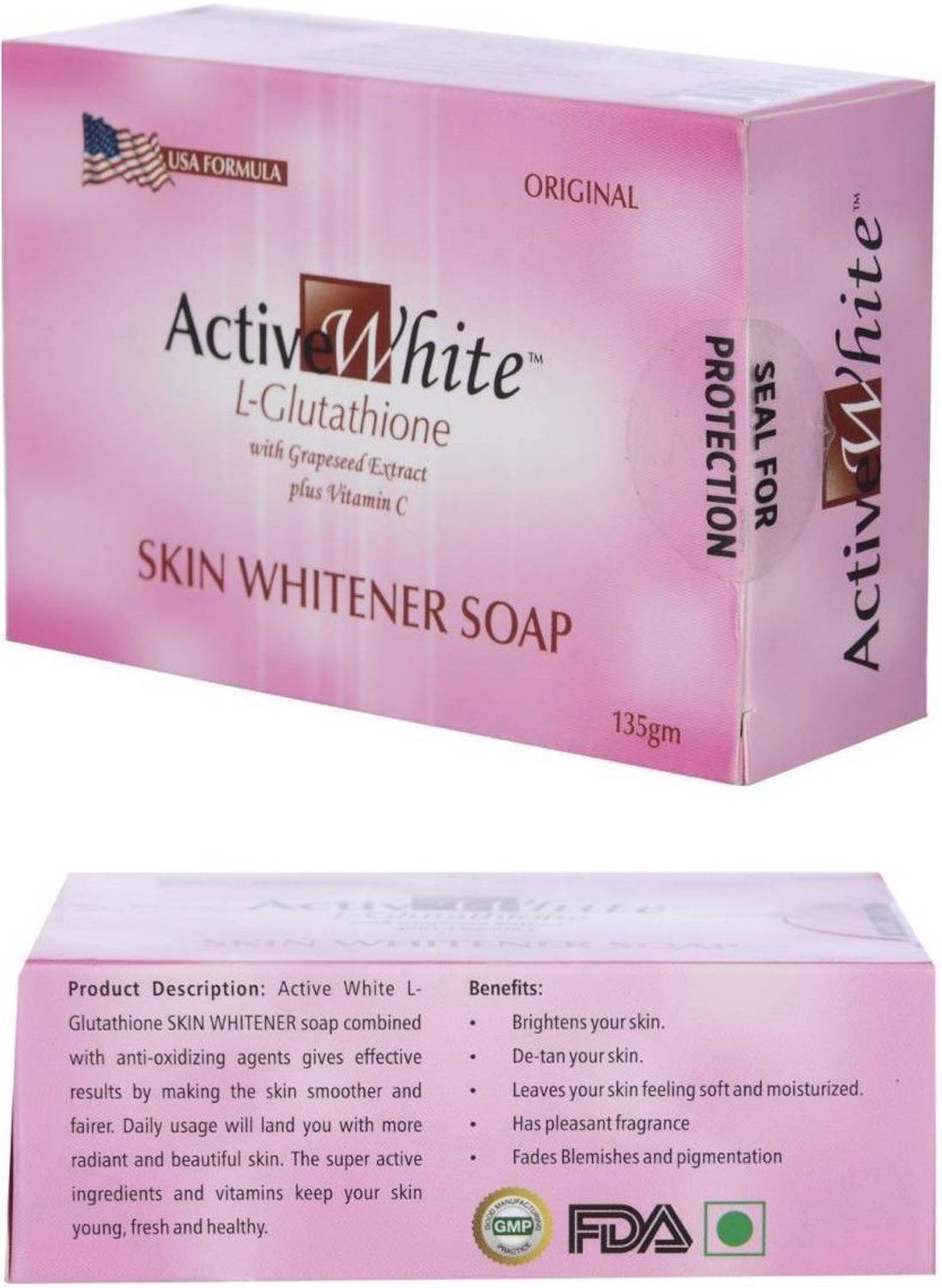 active white l-glutathione with grapeseed extract plus vitamin c reviews Skin Whiten Soap -100% ORIGINAL (Made In USA) PACK OF 2 Anti-aging and whitening skincare E11VEN Opitac™ Glutathione 500mg Size:5.0 oz Refill