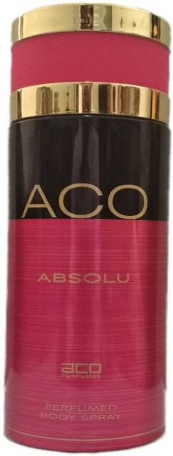 aco ABSOLU PERFUMED Deodorant Spray - For Men & Women (200 ml)
