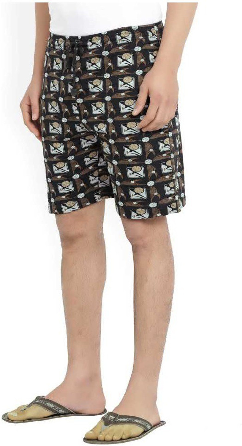 Image of Bumchums Printed Men Multicolor Regular Shorts