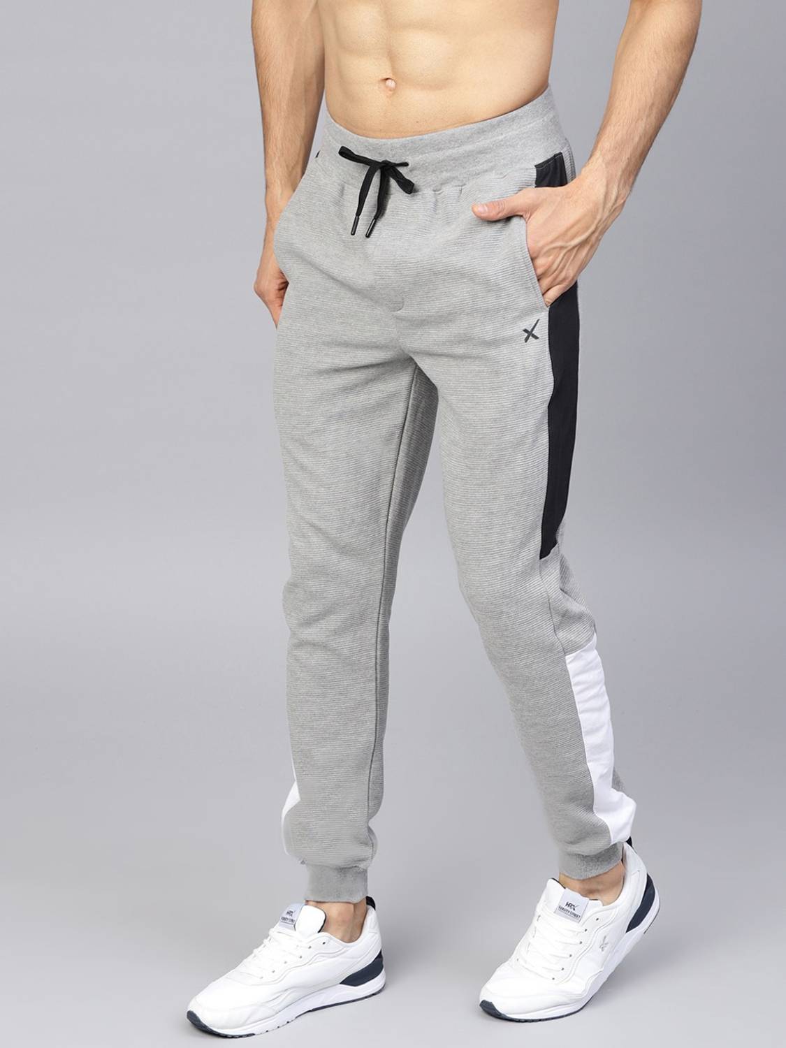 HRX by Hrithik Roshan Grey Track Pants - Image 2