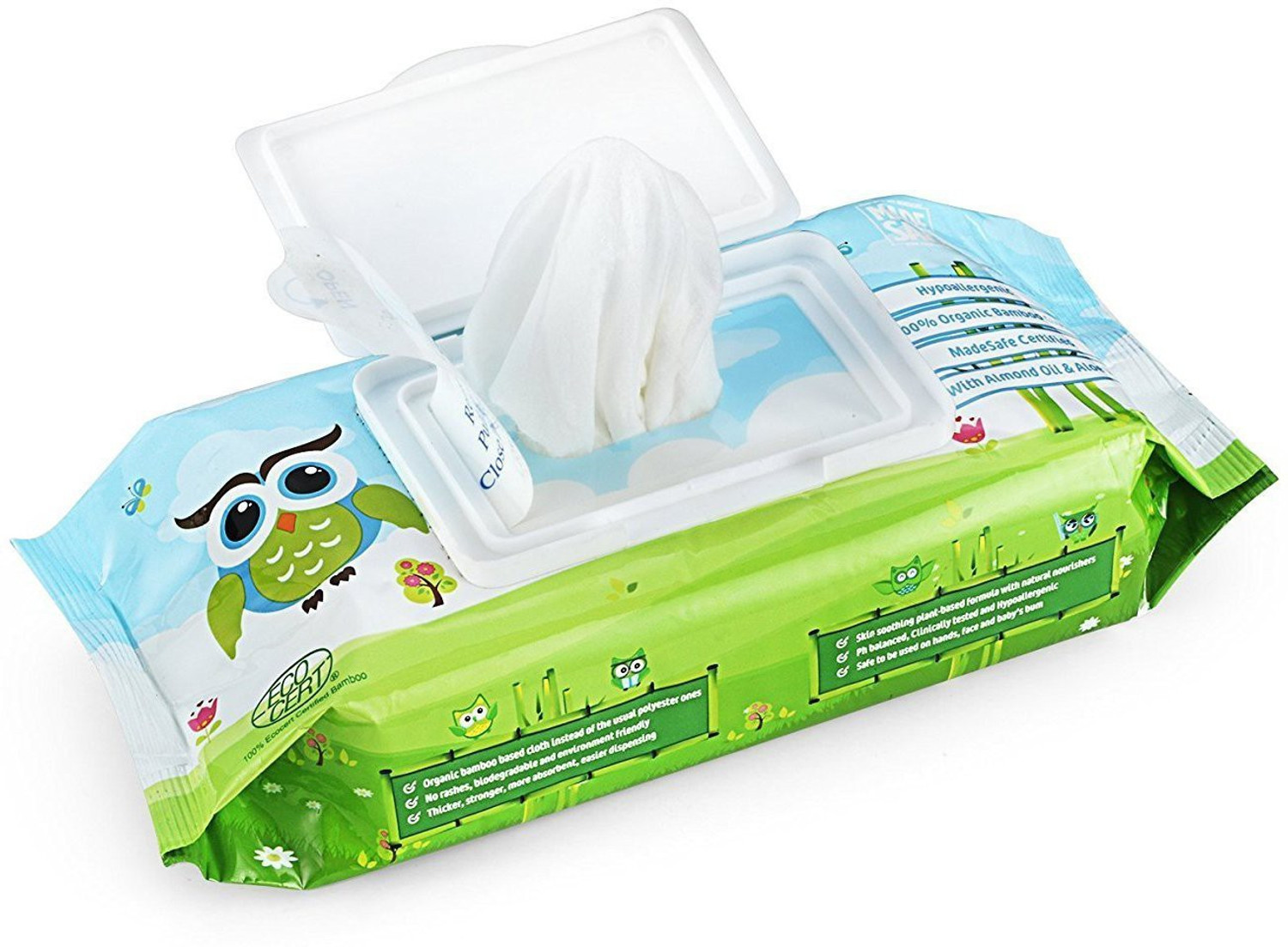 Image of Mamaearth Organic Bamboo Based Wipes