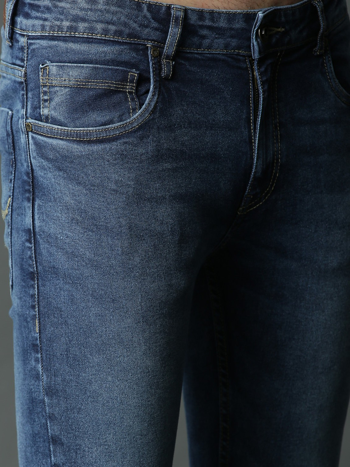 Image of Roadster Skinny Men Blue Jeans