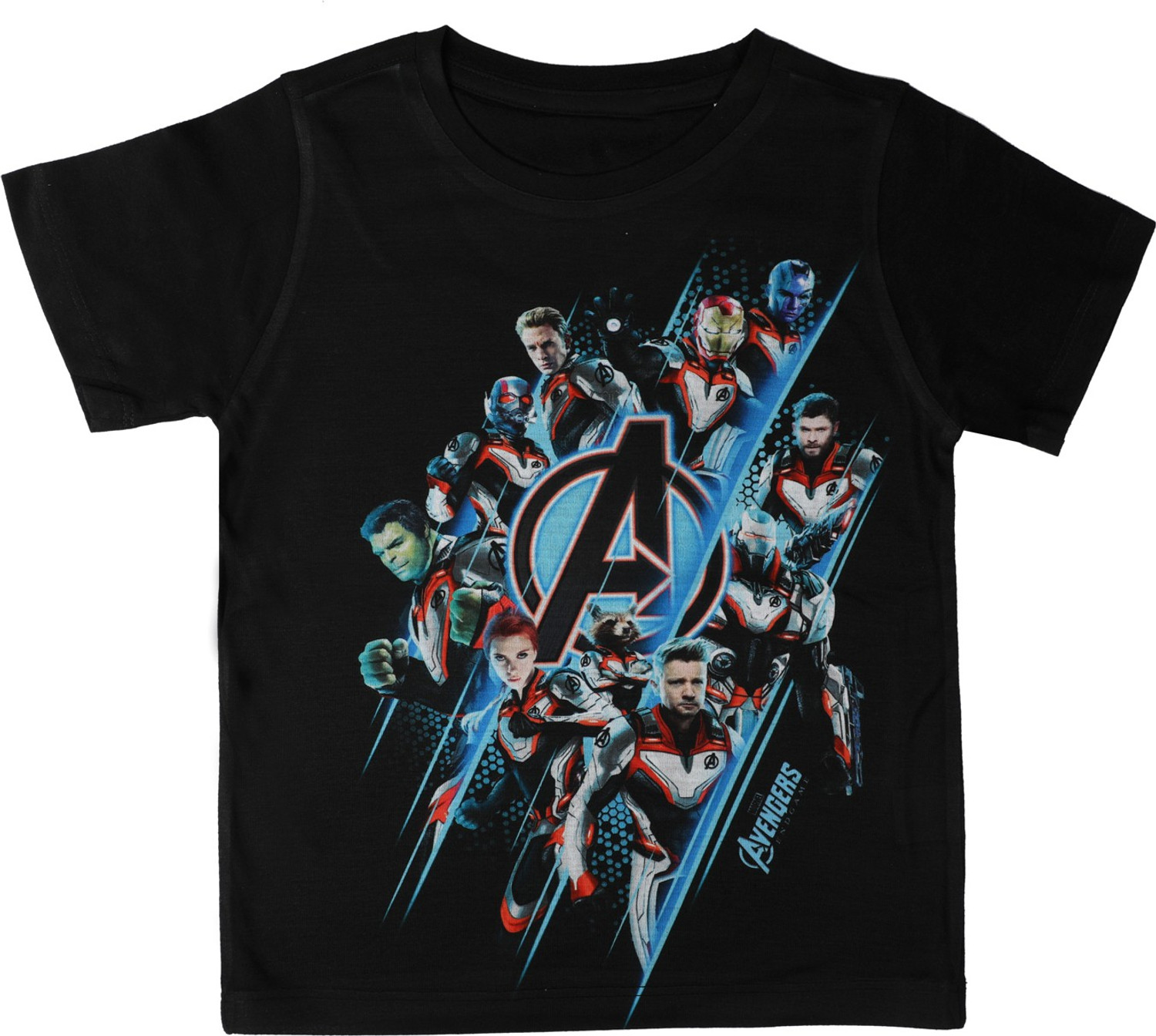Image of Marvel Avengers Boys Printed Polycotton Regular T Shirt