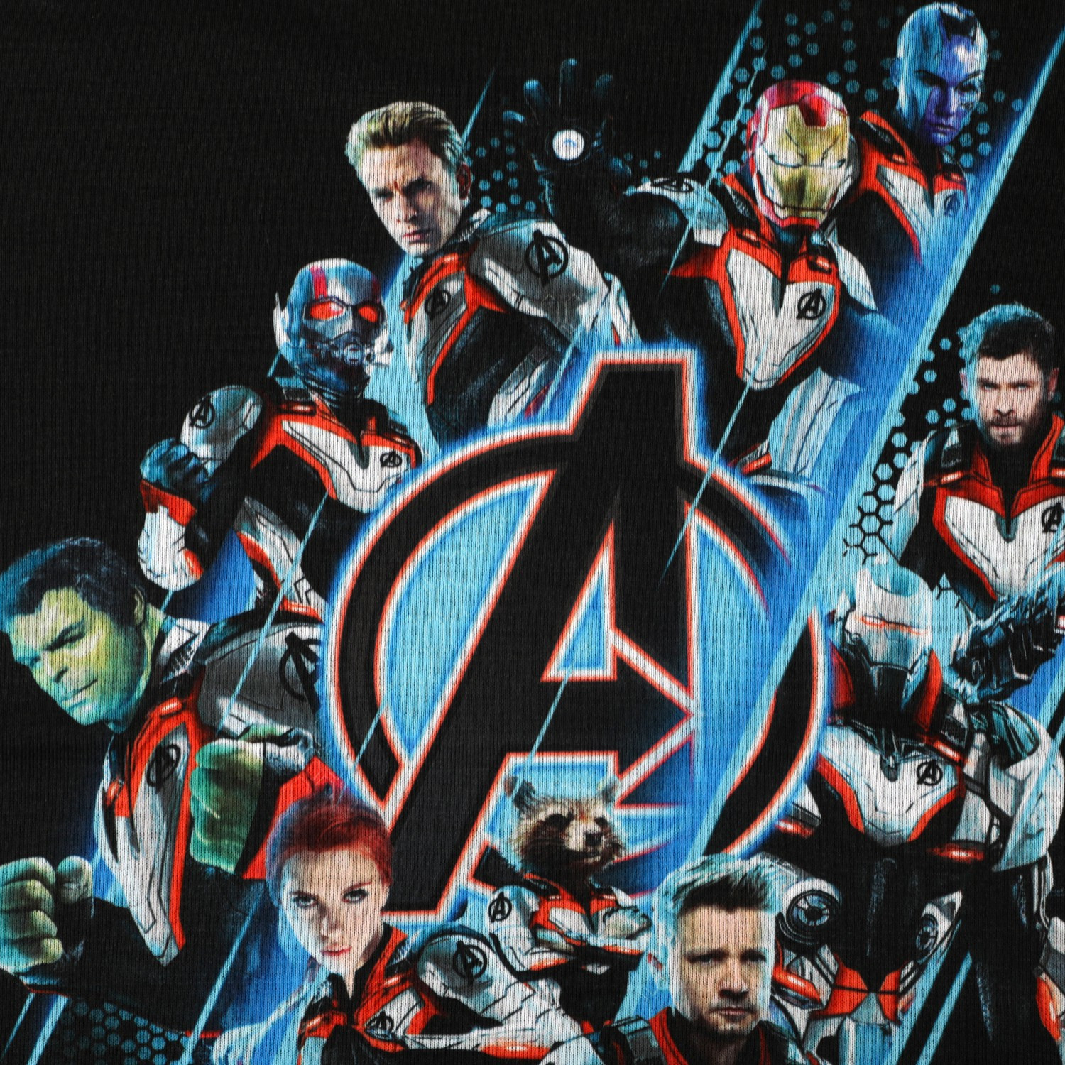 Image of Marvel Avengers Boys Printed Polycotton Regular T Shirt