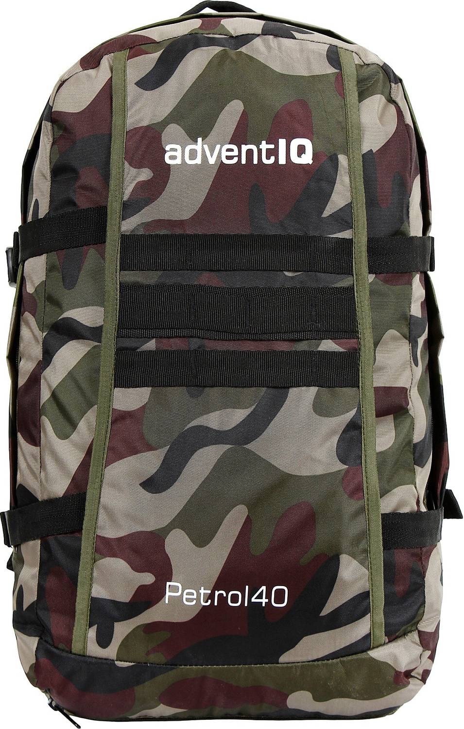 AdventIQ BNP 033 PETROL 40 Black Niwar Rucksack  - 40 L