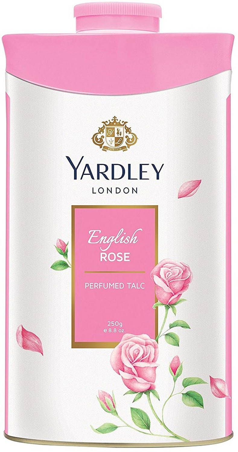 Image of YARDLEY English Lavender & Rose Perfumed Talc (250 g x 2) pack of 2