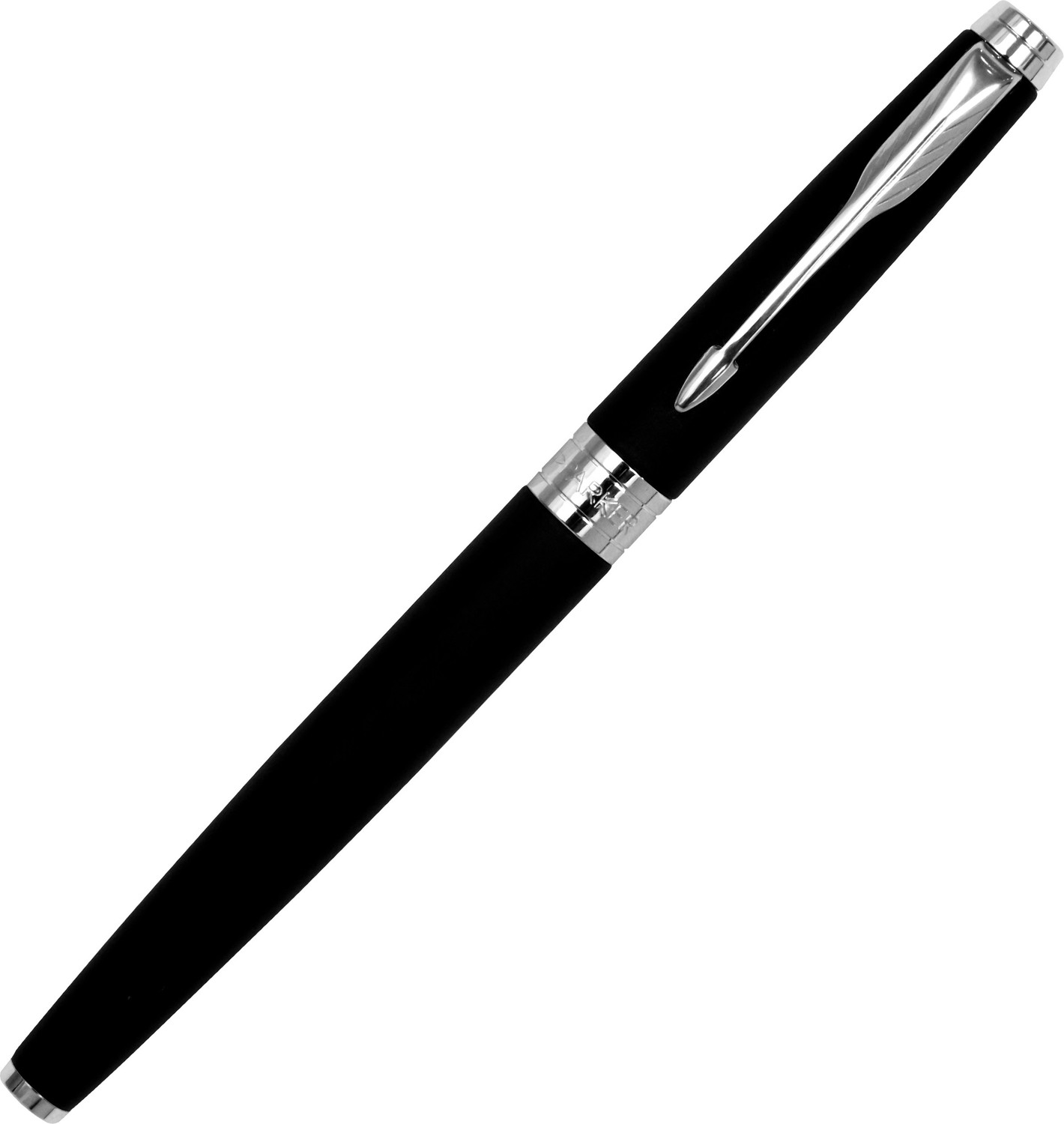 Image of PARKER Aster Matte Black Chrome Trim Fountain Pen