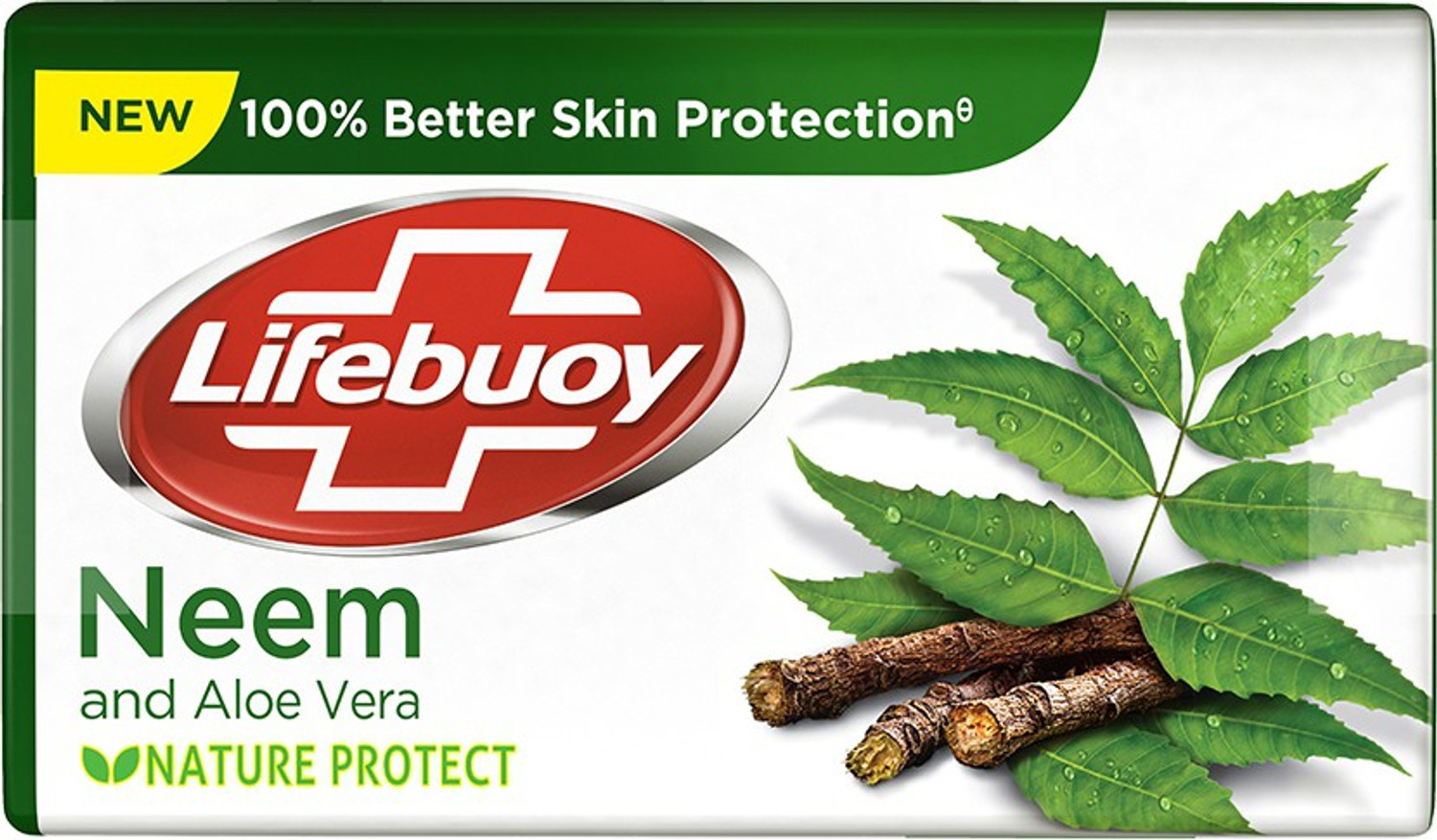 Image of LIFEBUOY Neem and Aloe Vera Soap (4 x 100 g)