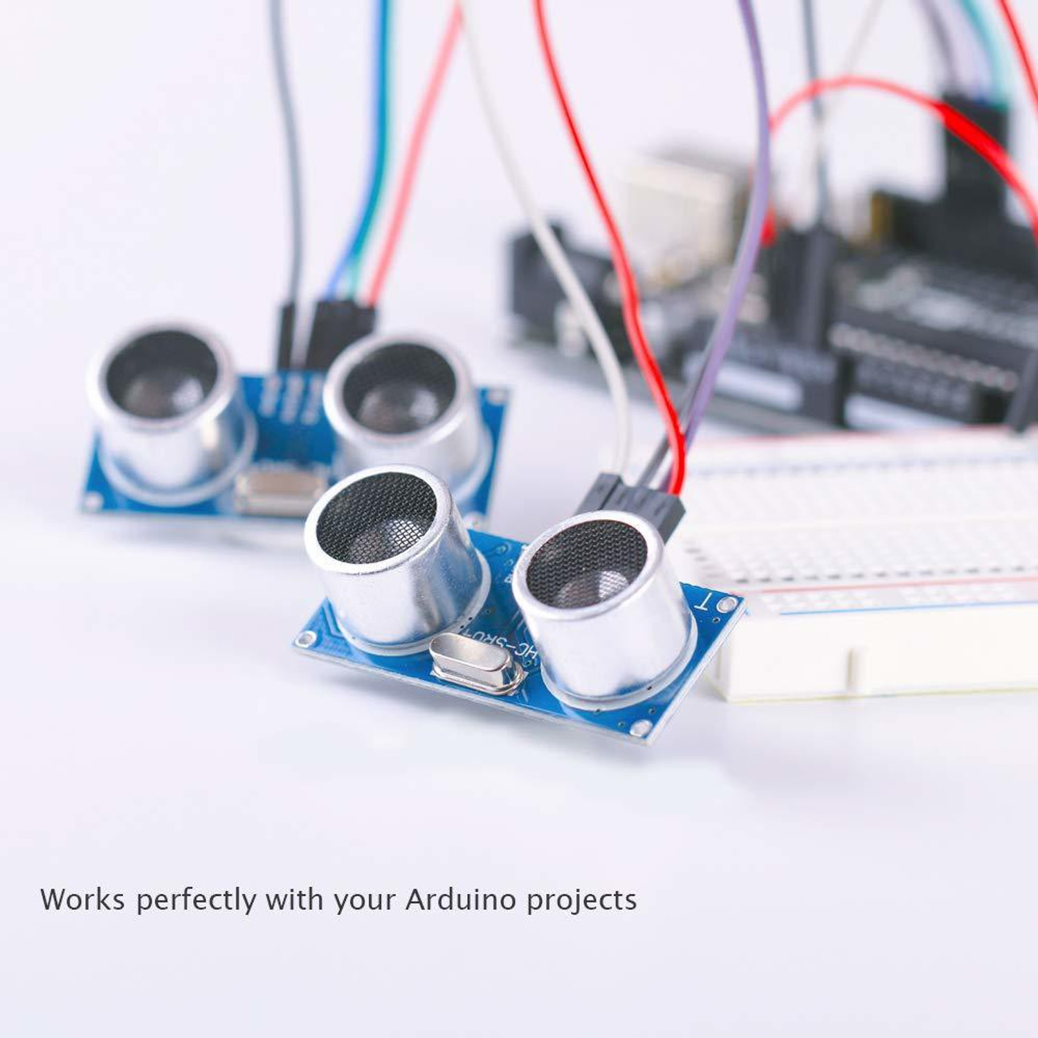 Image of Electrobot HC-SR04 Ultrasonic Distance Sensor Module Electronic Components Electronic Hobby Kit