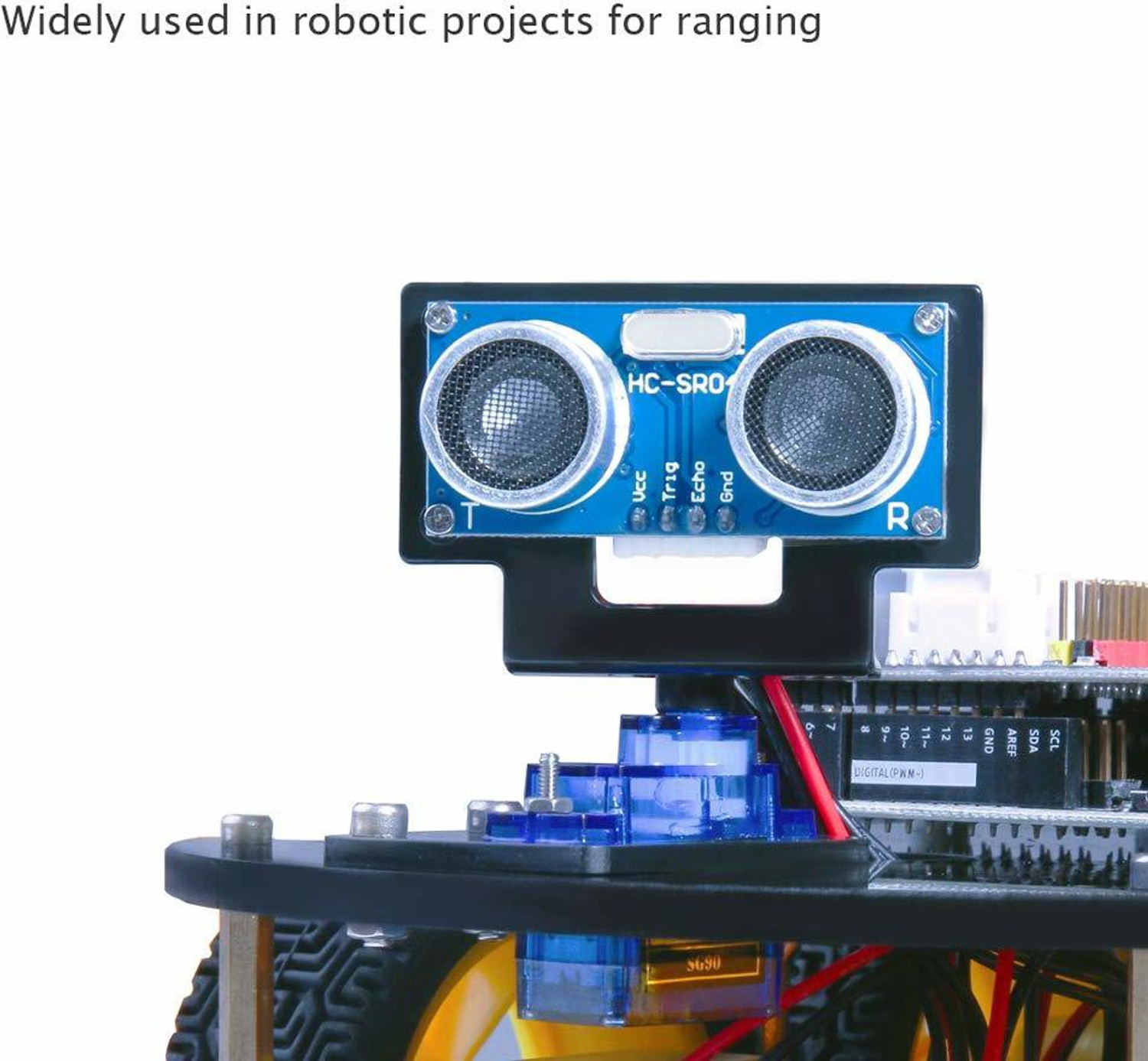Image of Electrobot HC-SR04 Ultrasonic Distance Sensor Module Electronic Components Electronic Hobby Kit