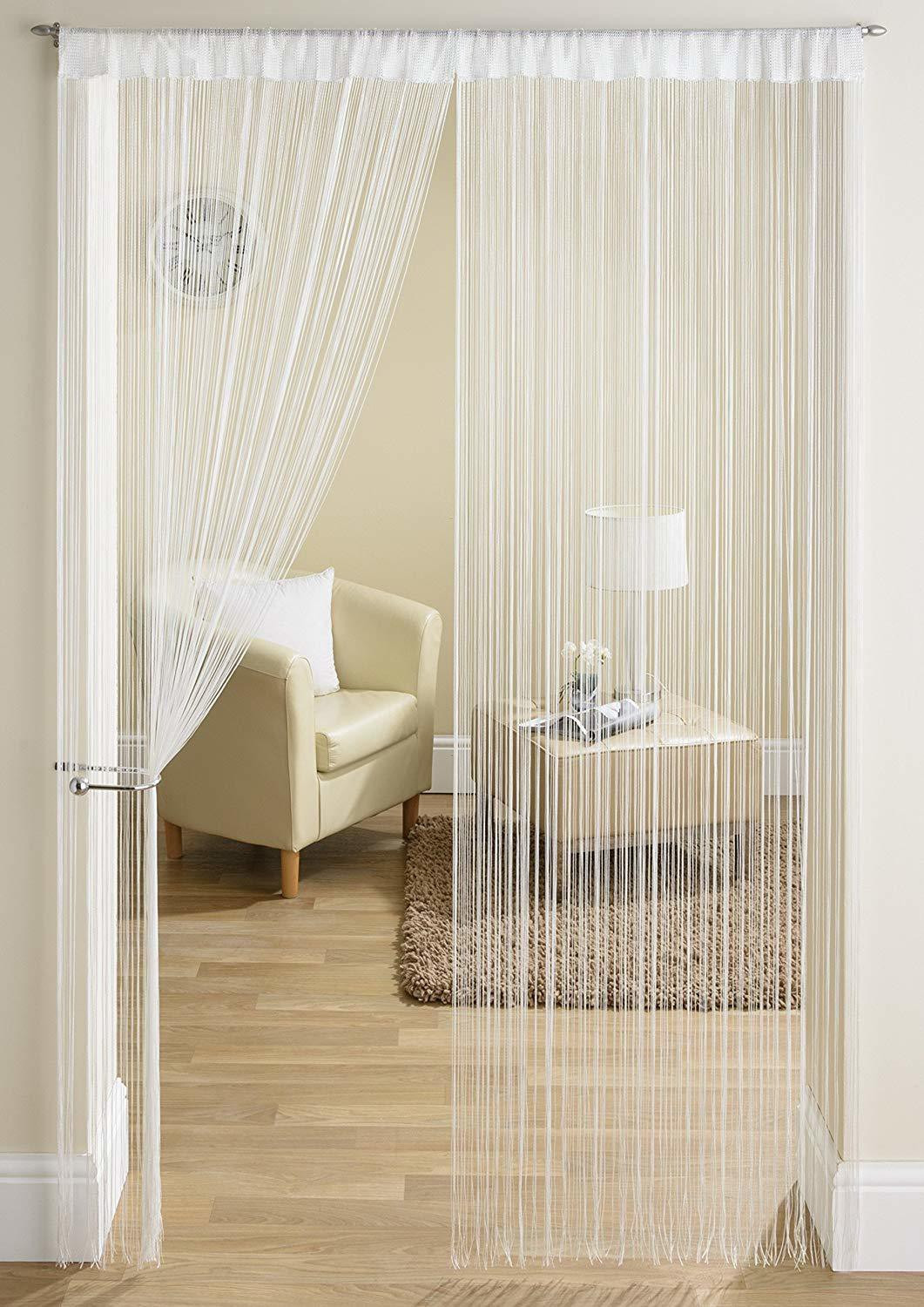 Image of Yutiriti 213.36 cm (7 ft) Door Polyester Room Darkening Curtain Single Curtain
