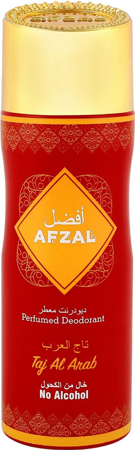 AFZAL Non Alcoholic Taj Al Arab for Men & Women 200 Ml Deodorant Spray  -  For Men & Women