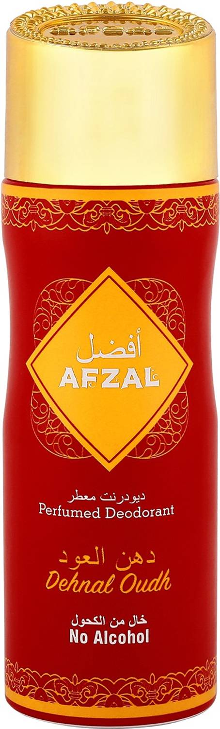 AFZAL Non Alcoholic Dehenal Oudh for Men & Women 200 Ml Deodorant Spray  -  For Men & Women