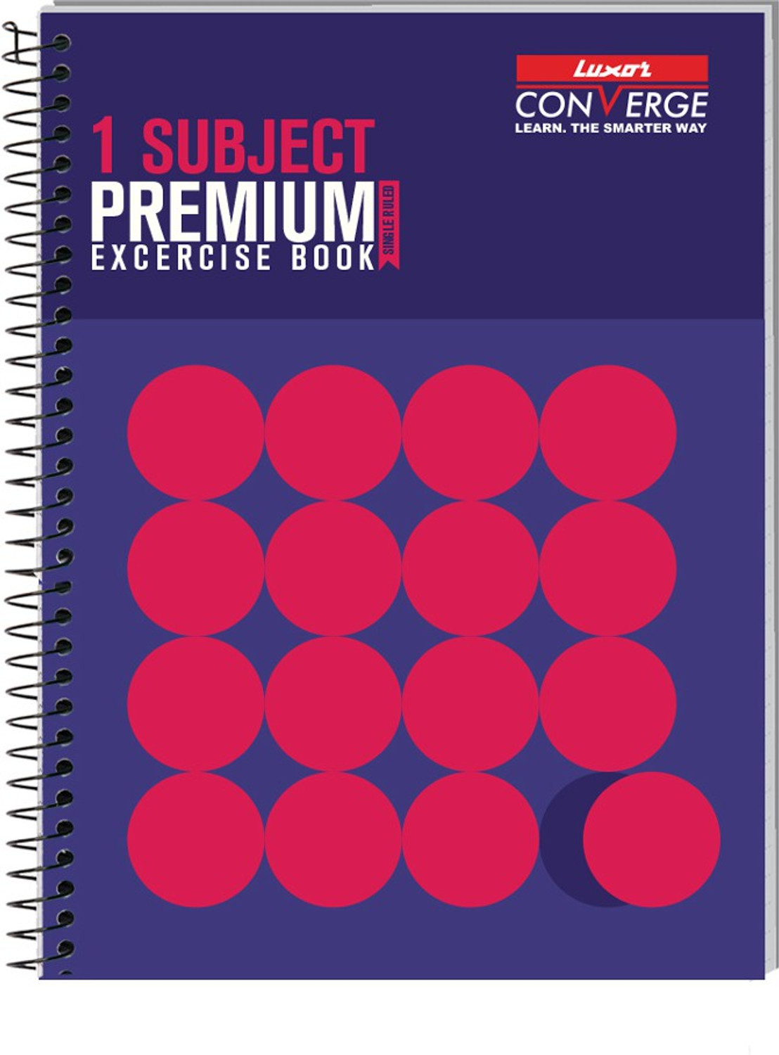 Image of LUXOR Exercise Notebook-Standout B5 Notebook Ruled 180 Pages