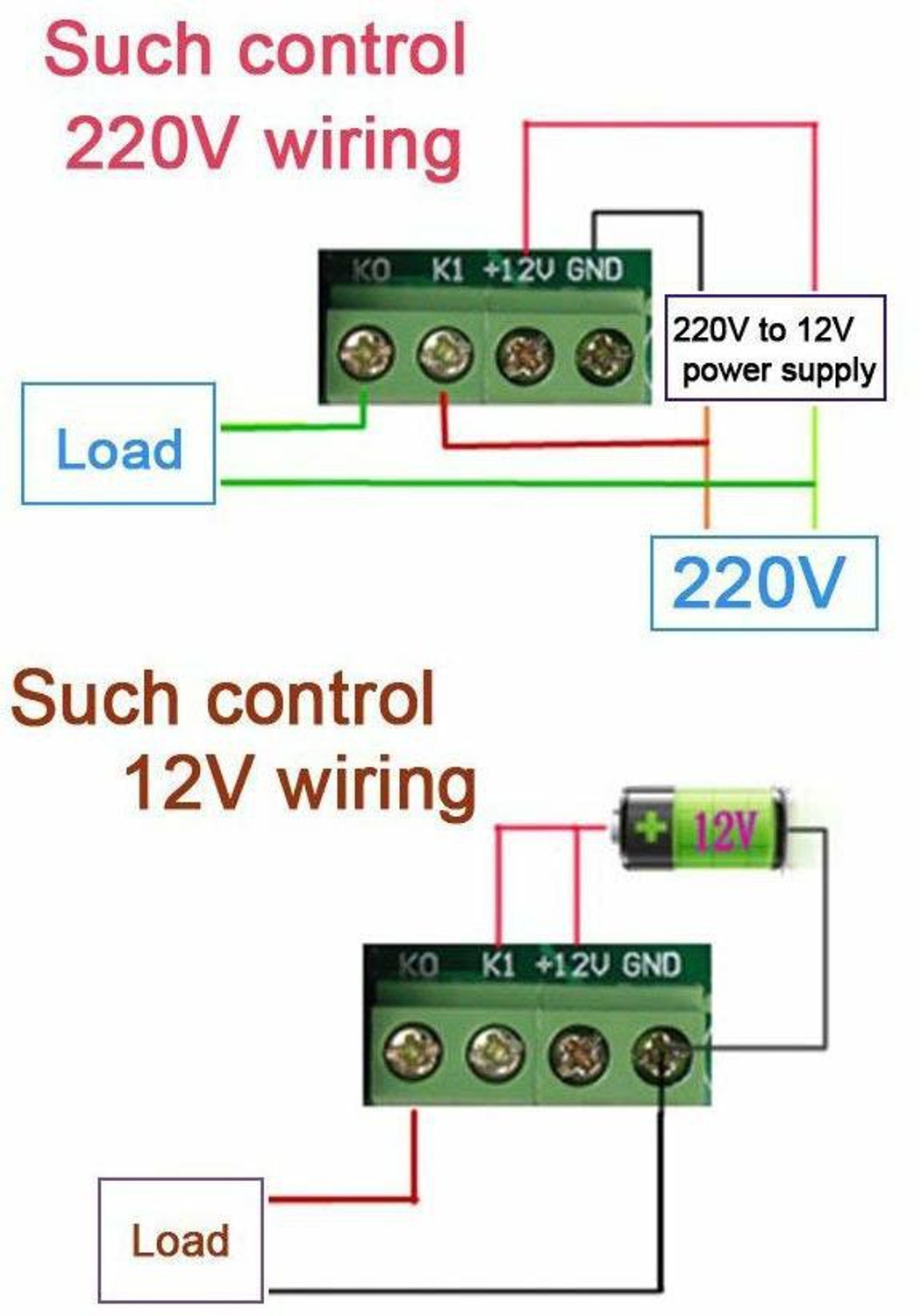 Image of Electrobot (5 Pcs) W1209 Digital Thermostat Temperature Sensor and Controller Electronic Hobby Kit