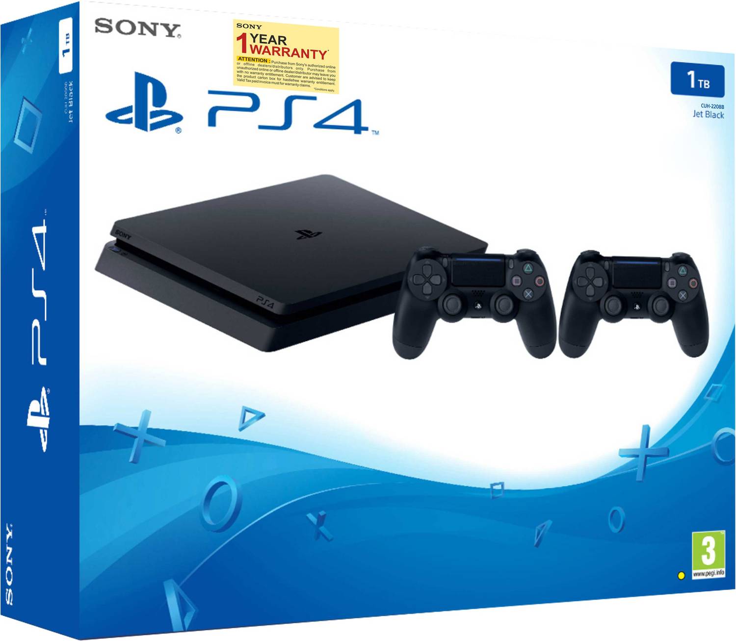 SONY PS4 1 TB Price in India - Buy SONY PS4 1 TB Jet Black Online