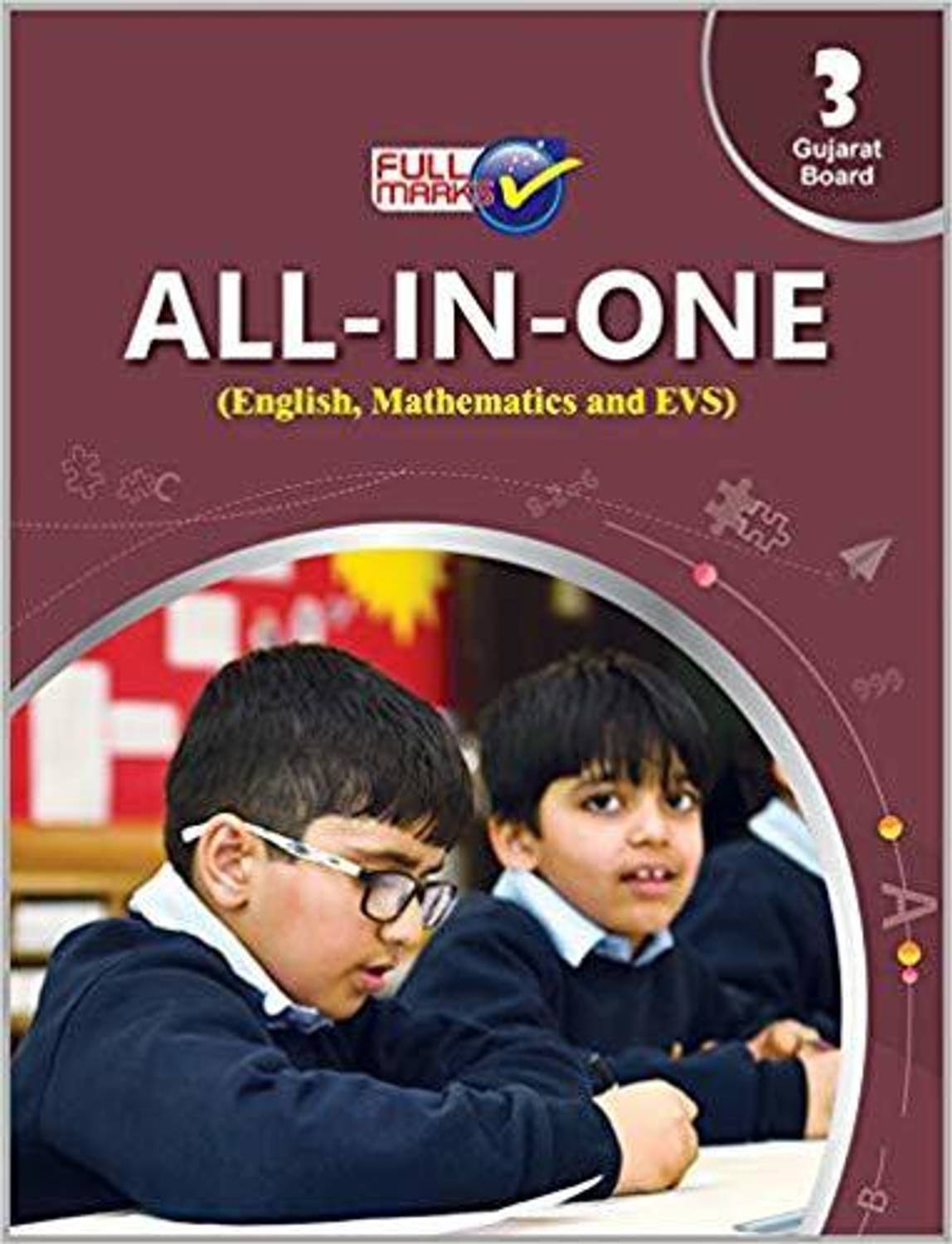All-In-One (English, Mathematics & EVS) Class 3