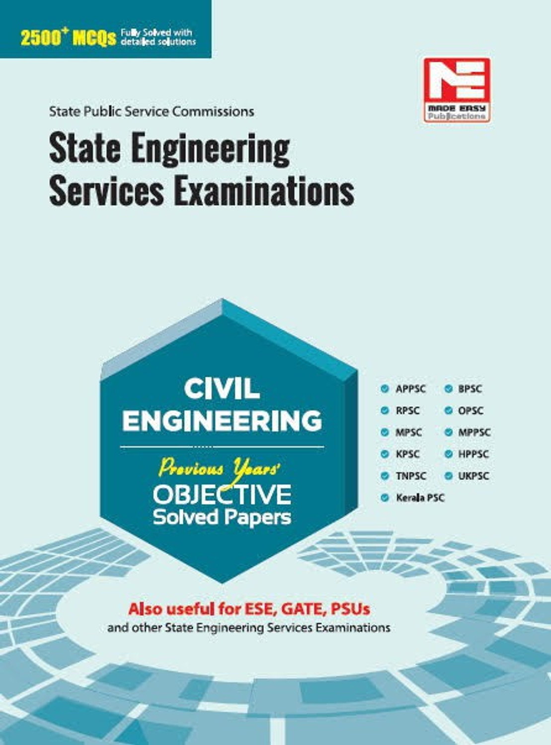 Image of State Engineering Services Examination Ce Objective Solved Paper
