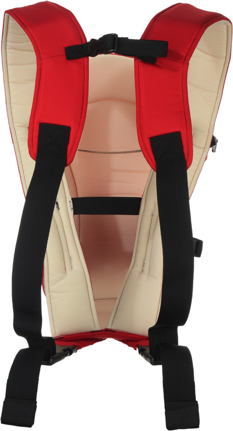 Image of Tiffy & Toffee T&T Baby Bunk Comfy Baby Carrier - Red & Beige Baby Carrier