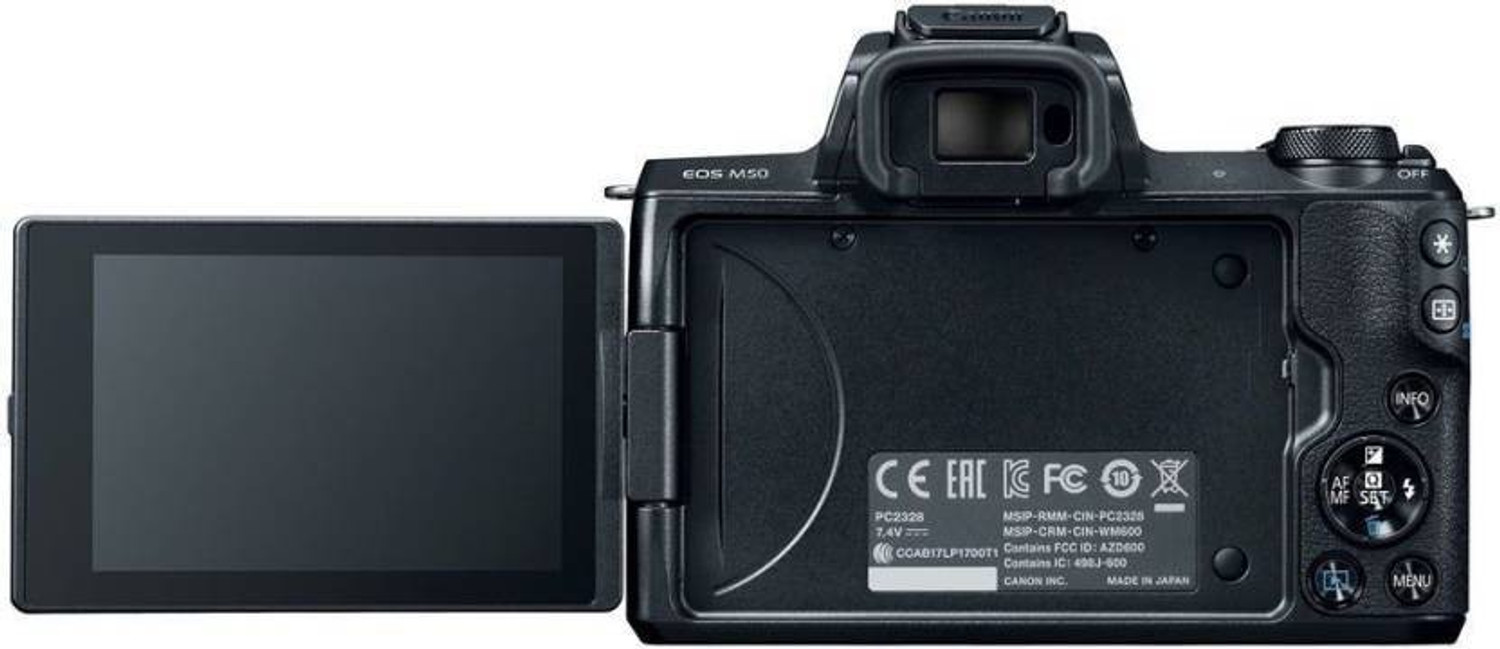 Image of Canon M50 Mirrorless Camera Only Body