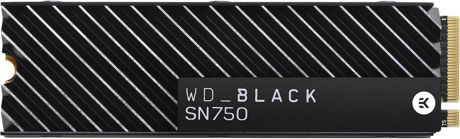 WD SN750 2 TB Laptop Black PCIe NVMe Internal Solid State Drive
