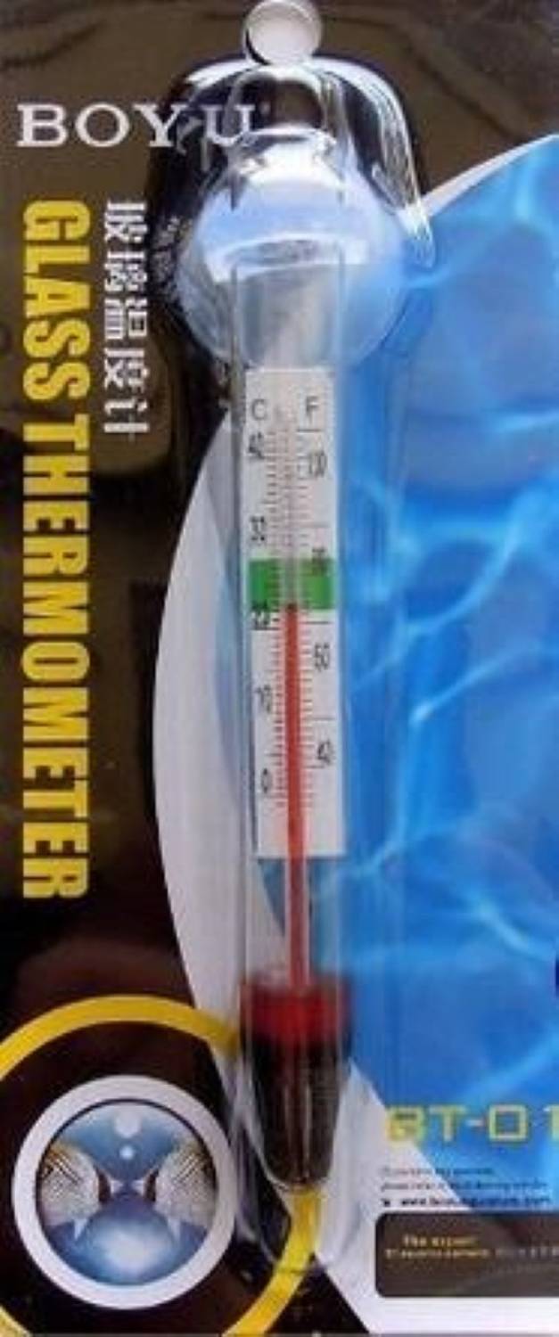 BOYU BT-01 GLASS THERMOMETER Aquarium Tool