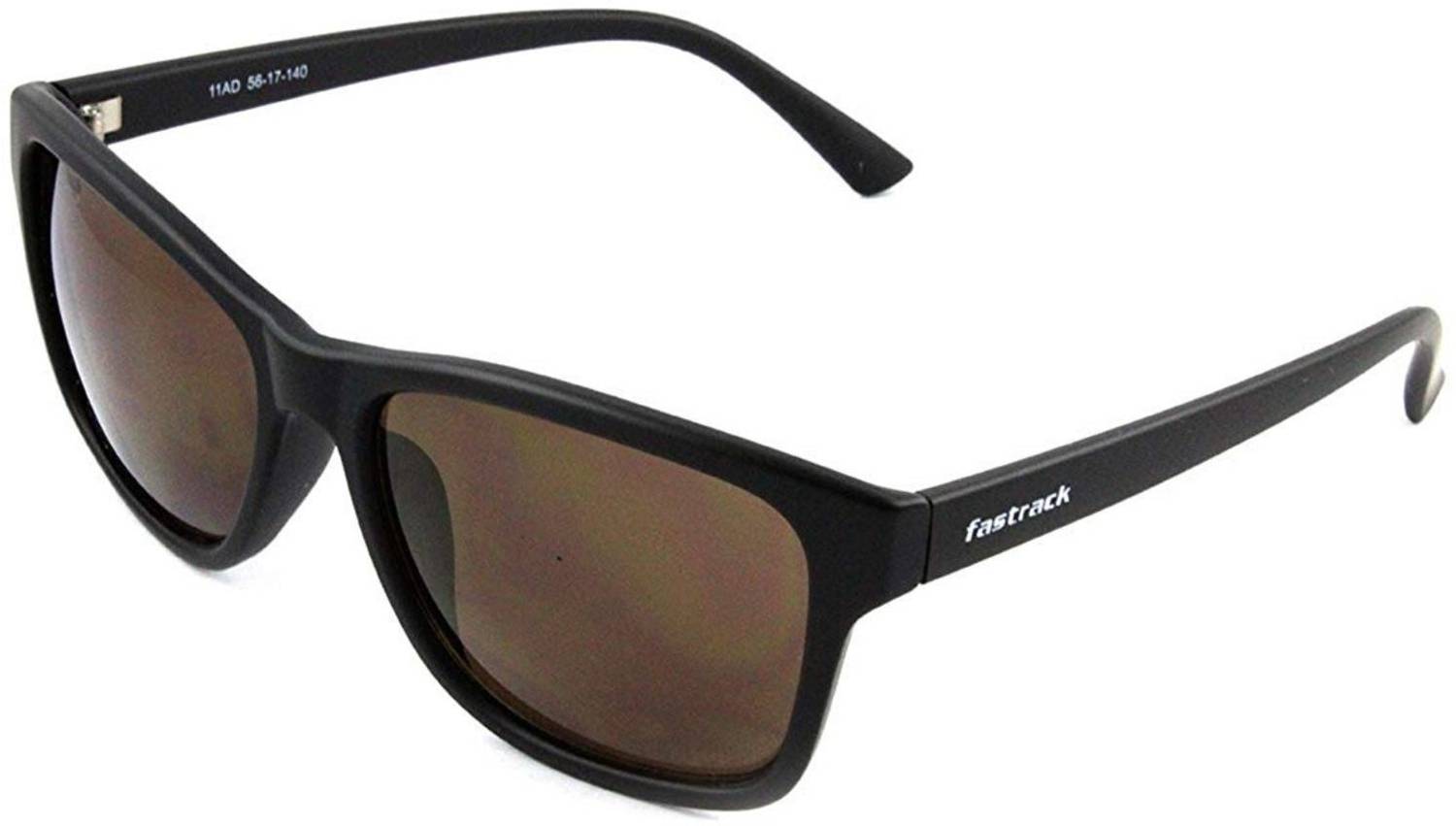 Buy Fastrack Wayfarer Sunglasses Brown For Men Women Online