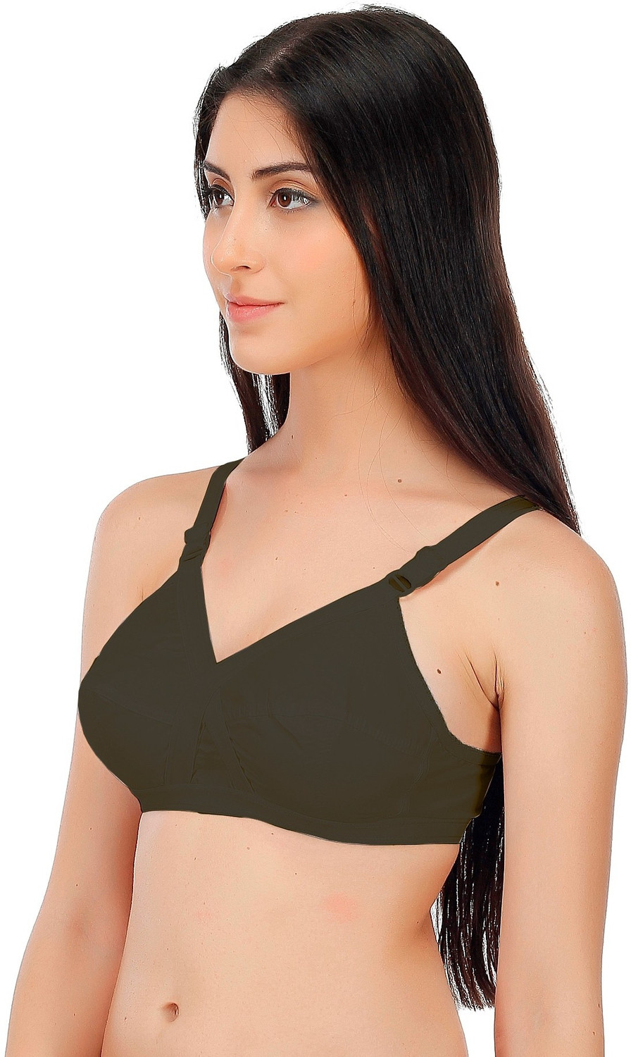 Image of Fabme C-Cup Women Full Coverage Non Padded Bra