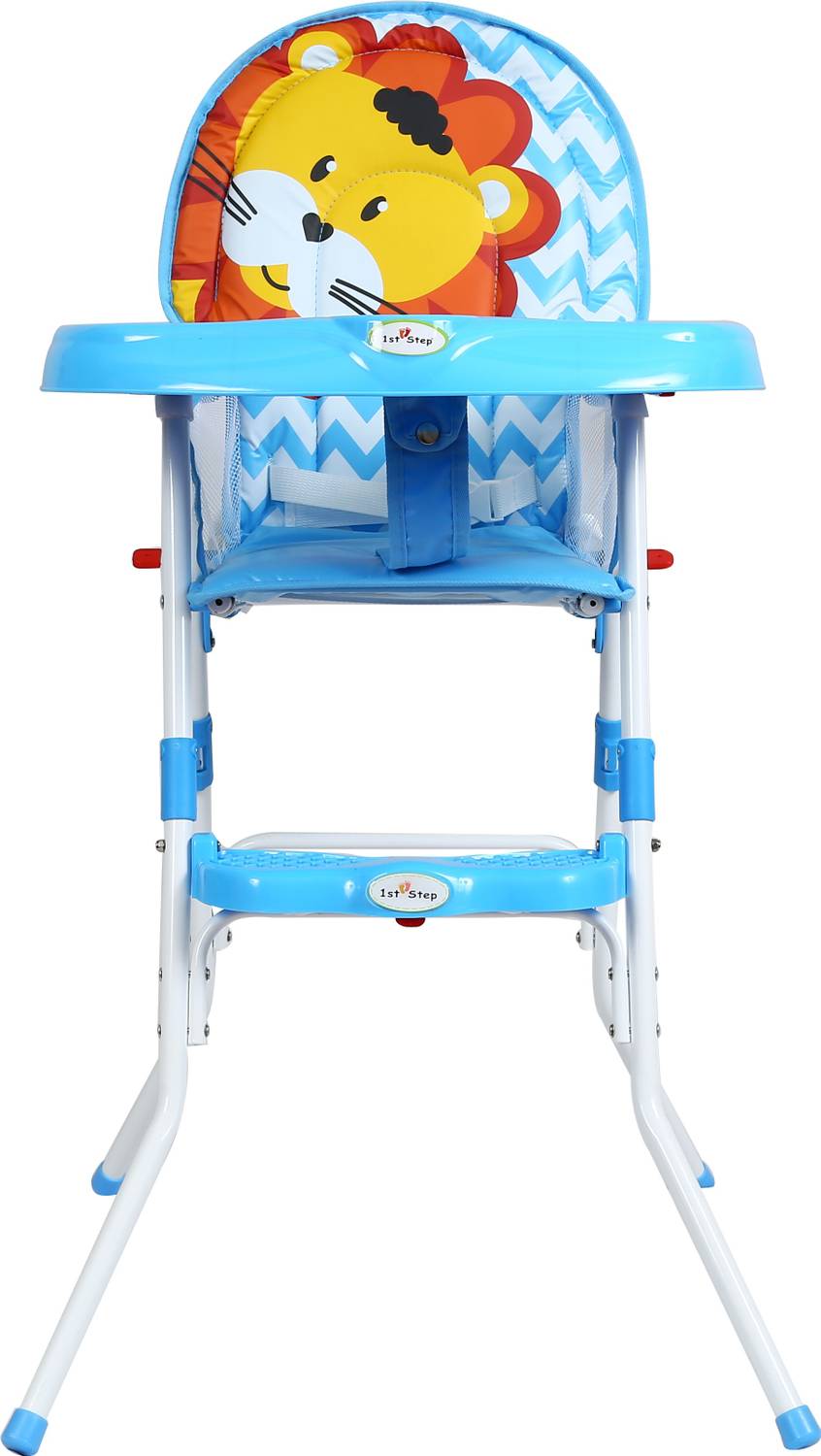 1st Step Convertible High Chair-Blue
