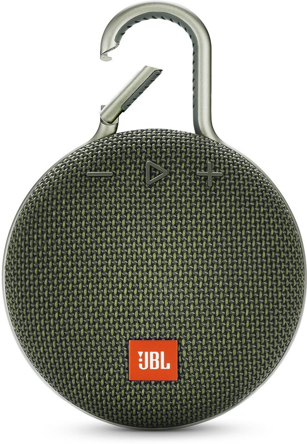 JBL Clip 3 Green Bluetooth Speaker - Image 1