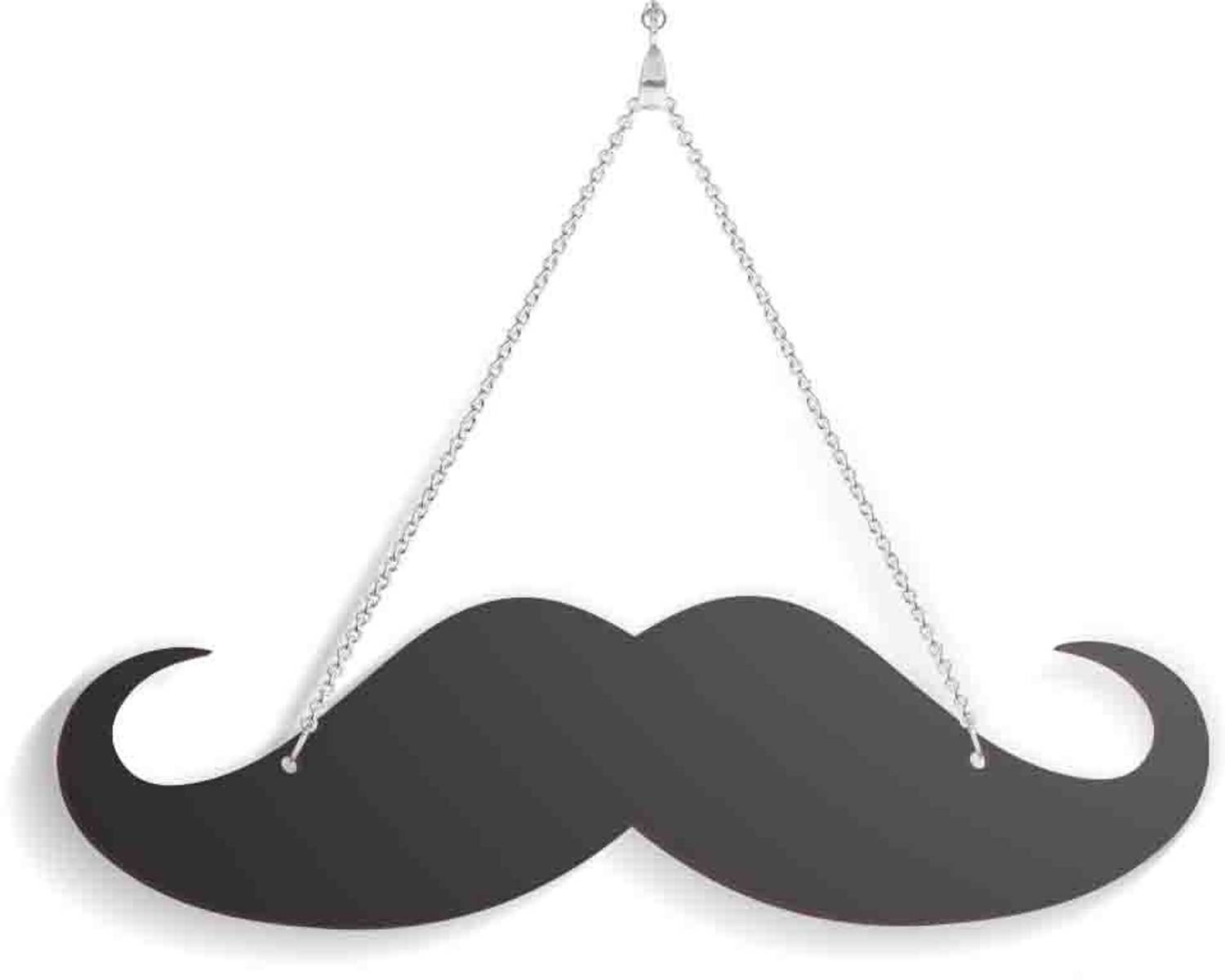 100yellow Wooden moustache Name Plate