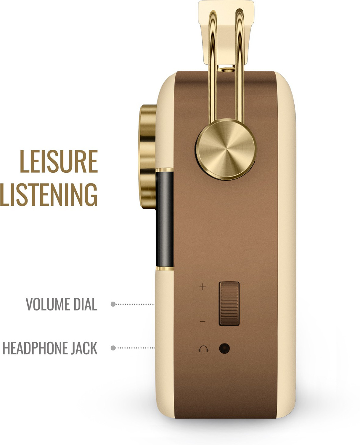 Image of SAREGAMA 2.0 Wine Gold (Champagne Gold) - Sound by 10 W Bluetooth Home Theatre
