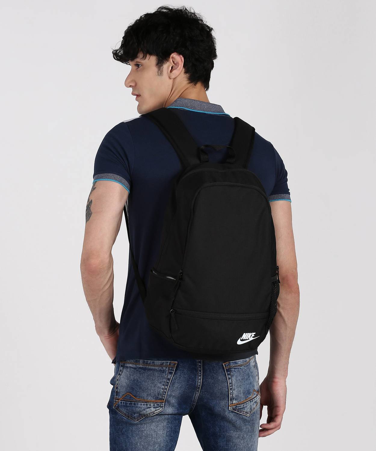 NIKE NK CLASSIC NORTH SOLID - NFS 8 L Laptop Backpack BLACK/BLACK