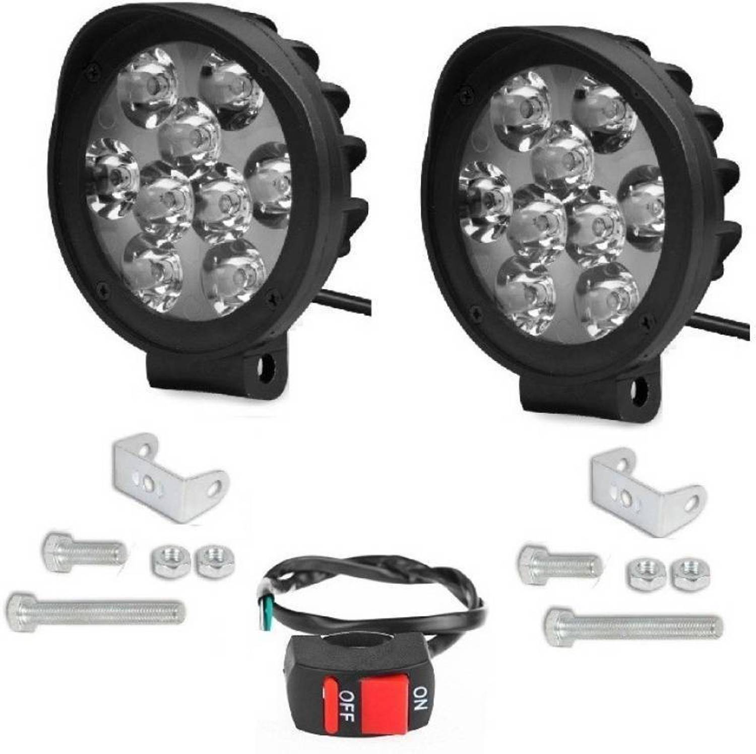 AUTOGARH LEDLIGHT003 Back Up Lamp Motorbike LED (12 V, 27 W)