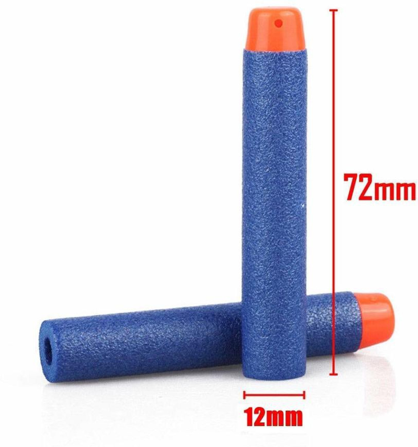 Image of JERN (Pack of 40) Bullet Foam Dart Bullets guns, Guns & Darts (Blue) Darts & Plastic Bullets