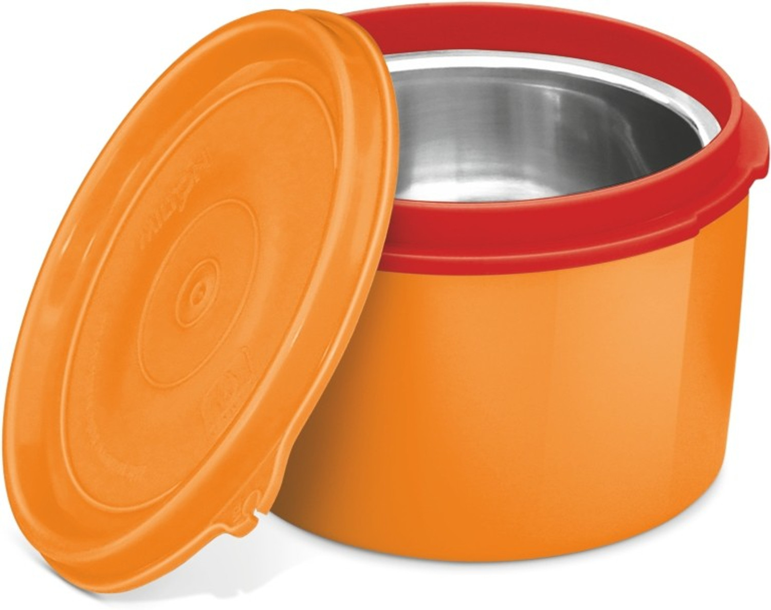 Image of MILTON OVEN SAFE TIFFIN 1 Containers Stainless Steel, Plastic Office Lunch Box